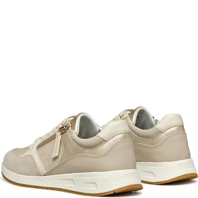 GEOX Laisvalaikio bateliai moterims, Smėlio, Bulmya leisure 3