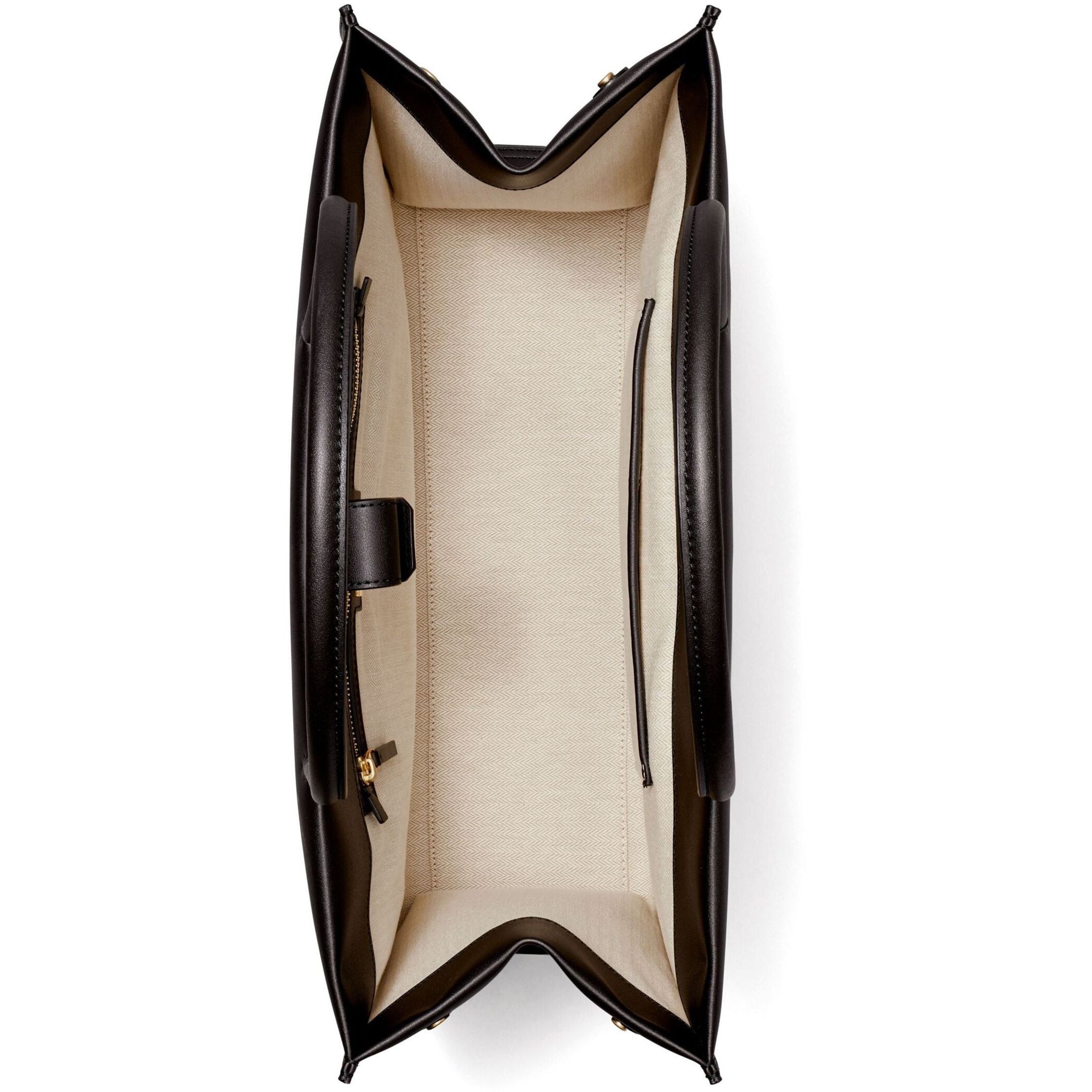 TORY BURCH Pirkinių krepšys moterims, Juoda, Ella bio tote 4