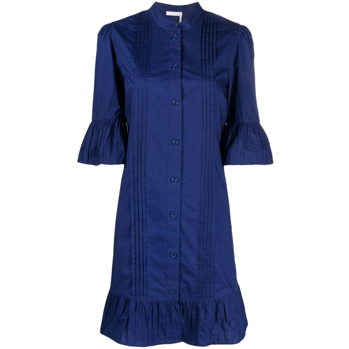 SEE BY CHLOE Midi suknelė moterims, Mėlyna, Midi dress