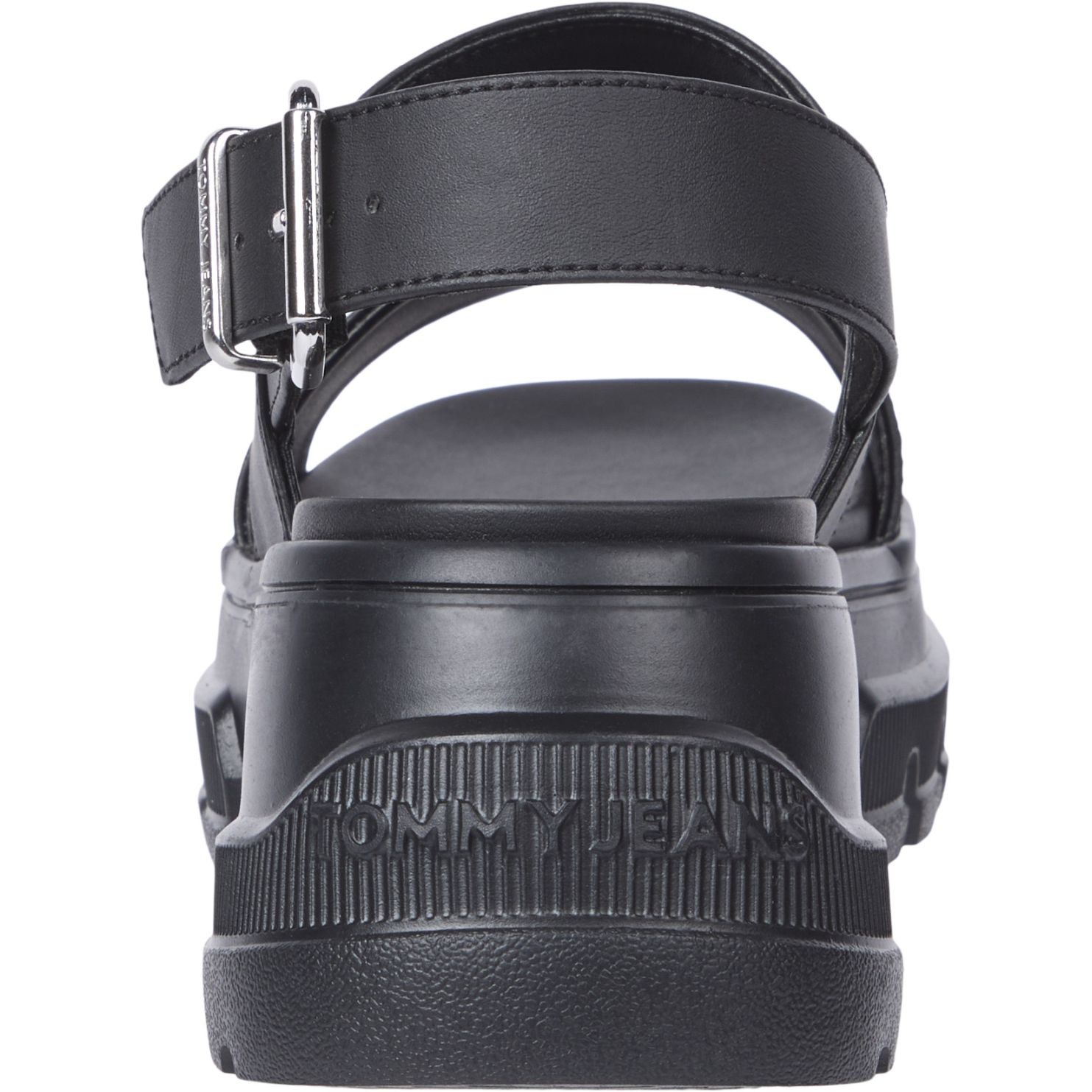 TOMMY JEANS Basutės moterims, Juoda, Chunky city hybrid sandals 5