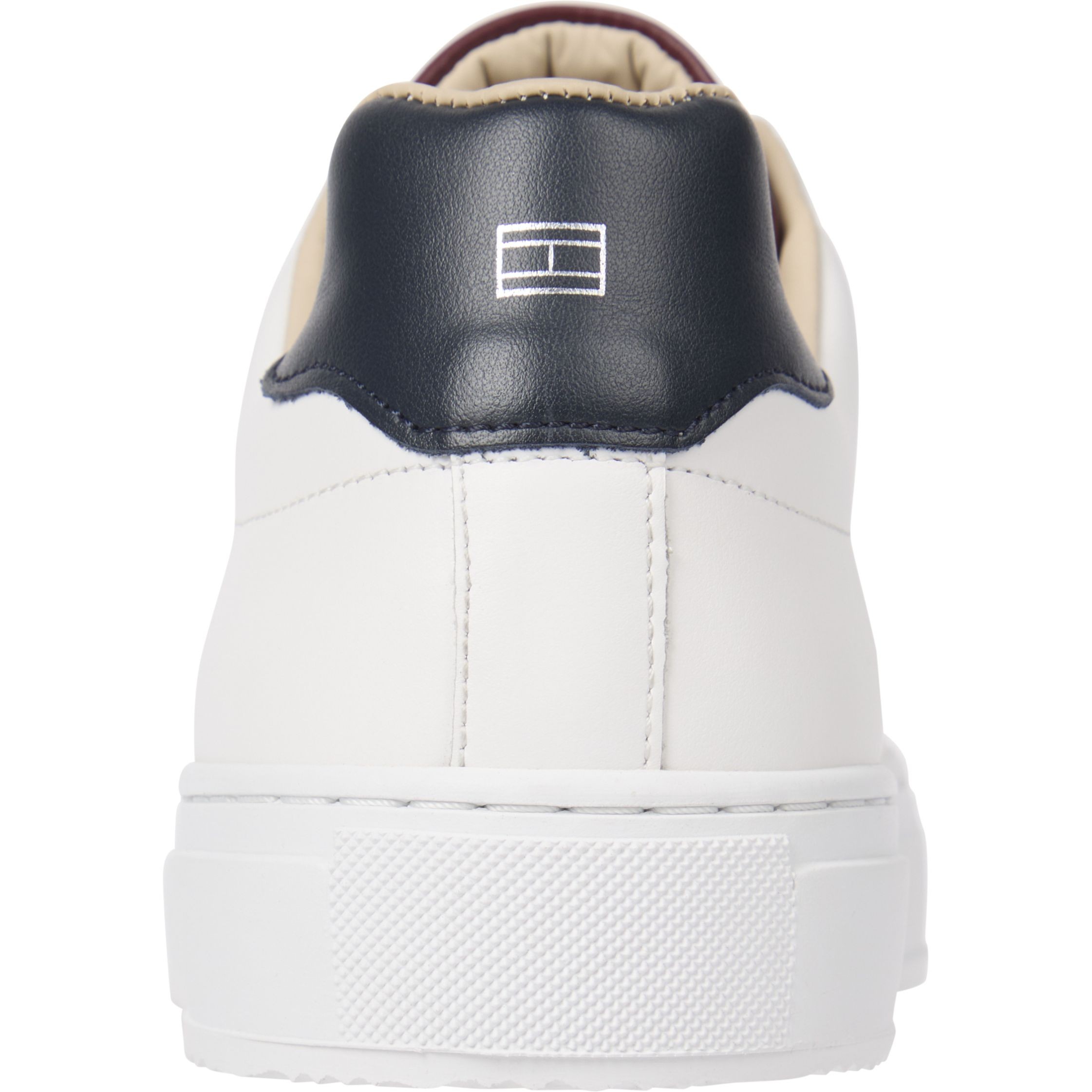 TOMMY HILFIGER Laisvalaikio bateliai vyrams, Balta, Premium cupsole sneaker 5