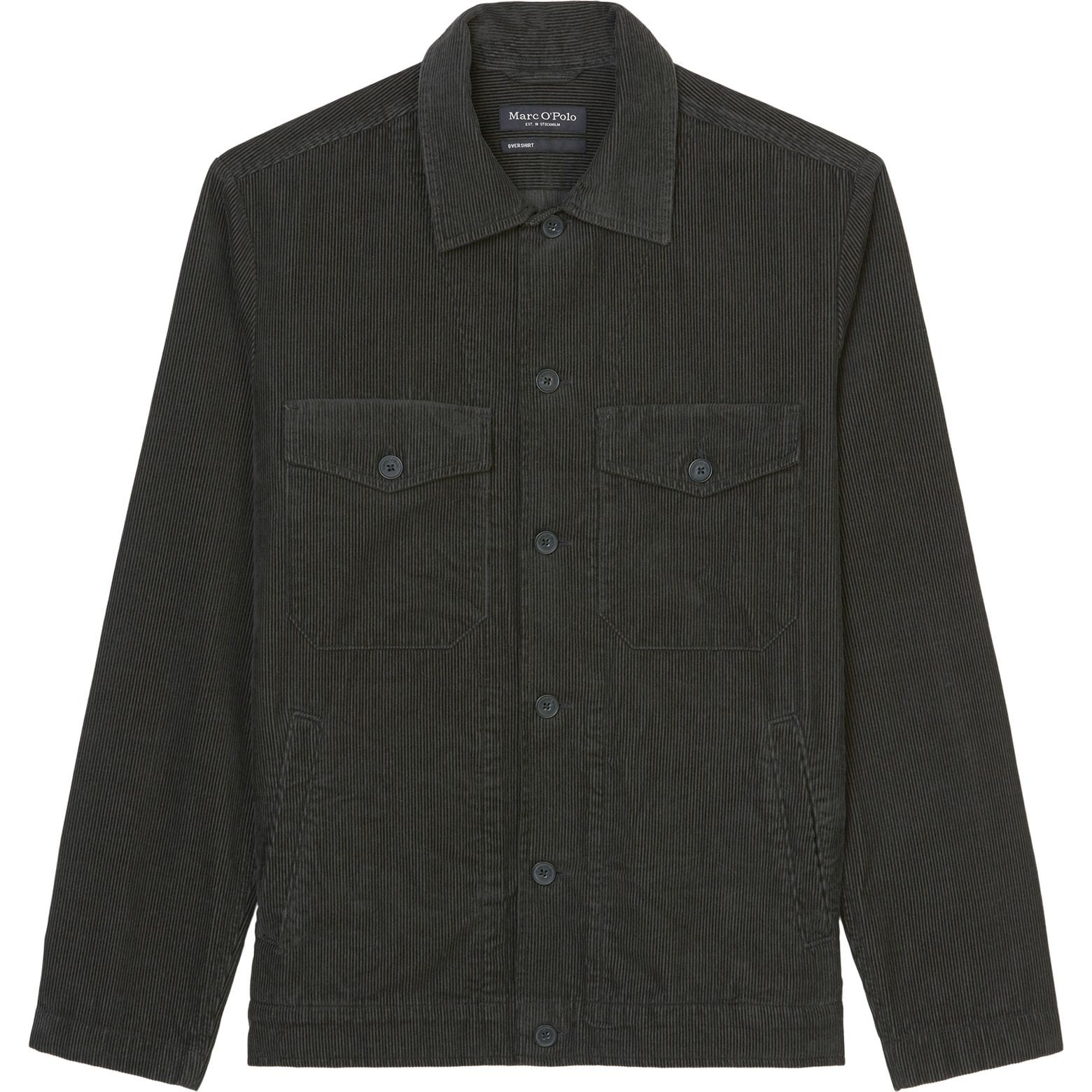 MARC O'POLO Marškiniai ilgomis rankovėmis vyrams, Pilka, Shirts lon 429020774120 1