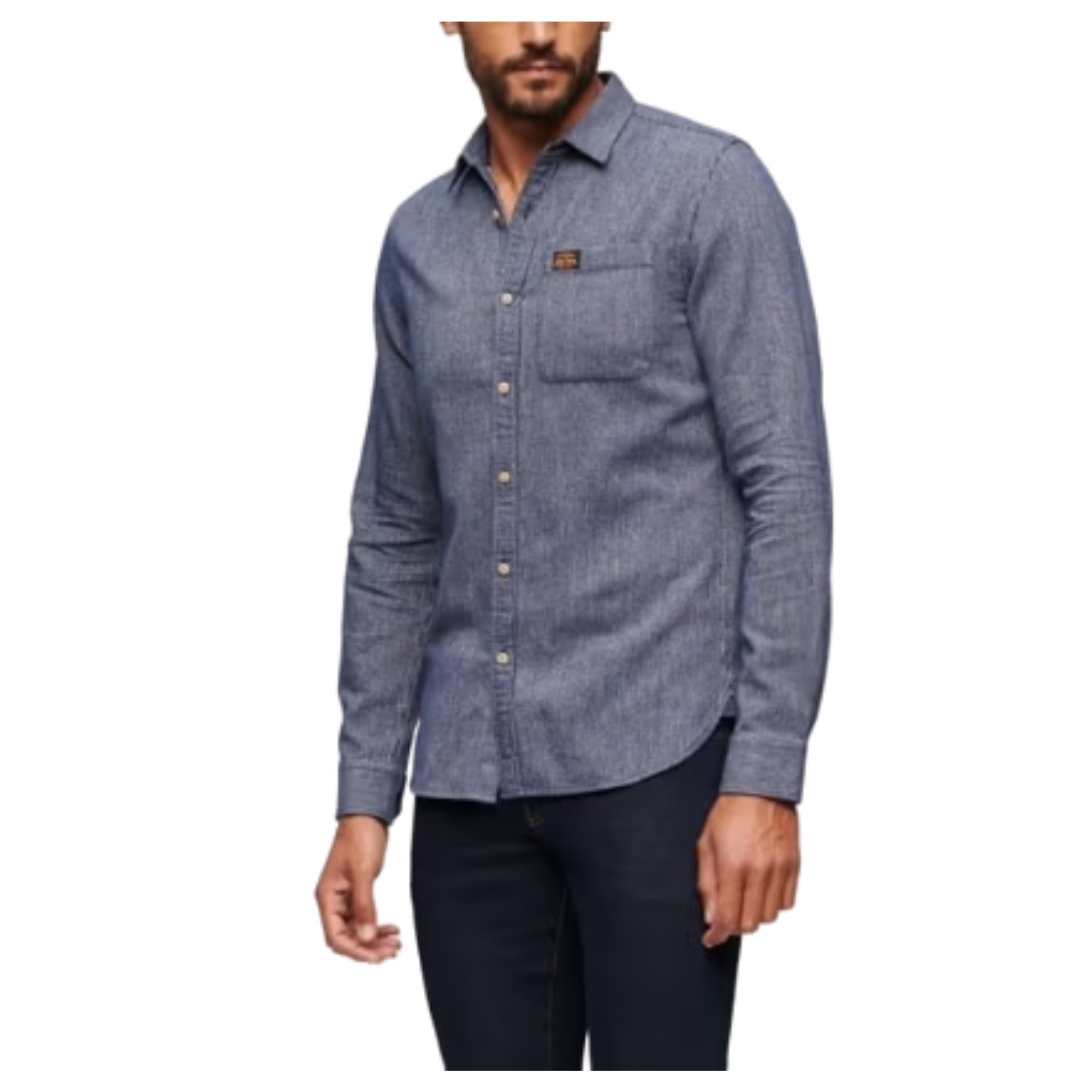 SUPERDRY Särgid mehed, COTTON WORKWEAR LS S