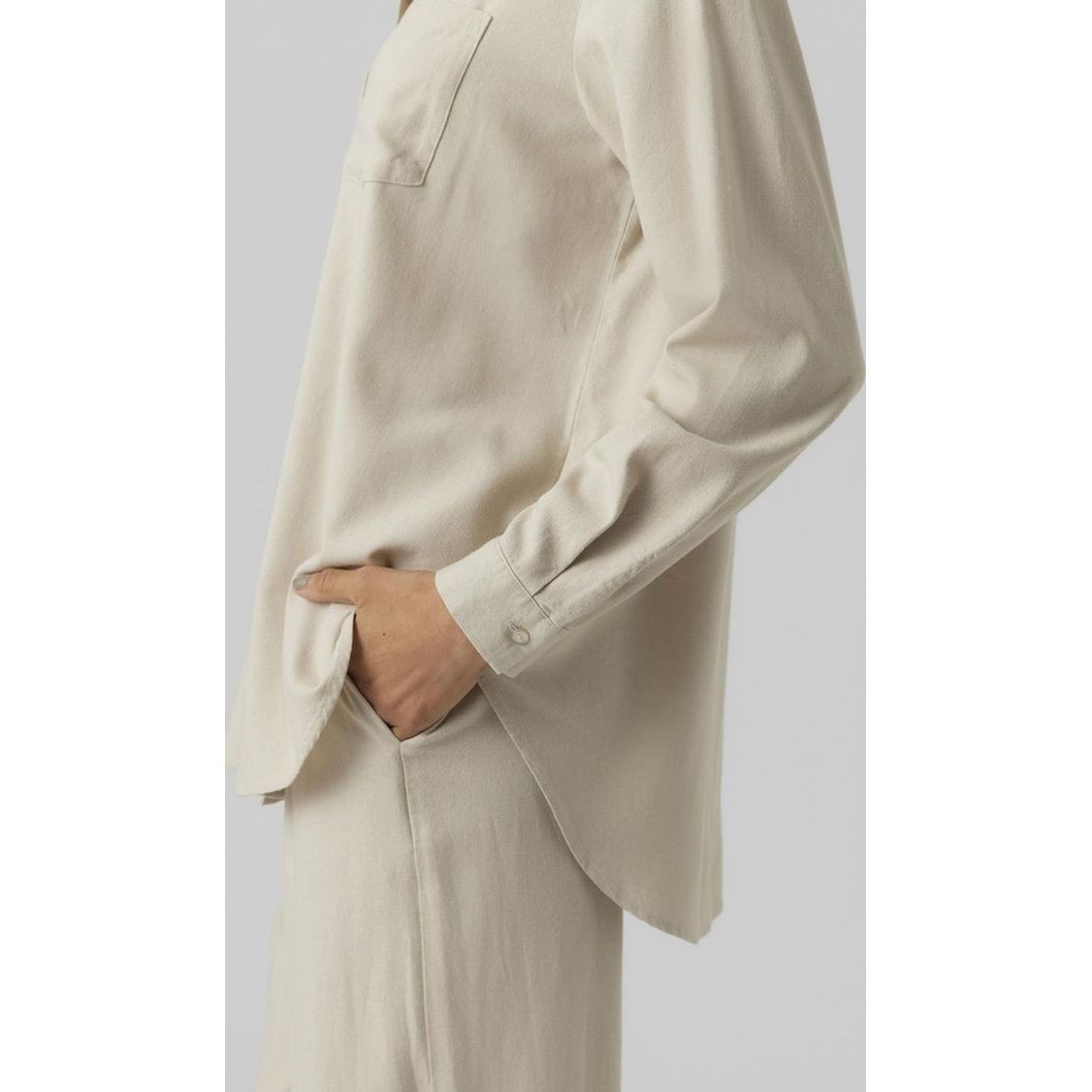 VERO MODA Marškiniai moterims, Sidabrinė, Vmmymilo shirts 5