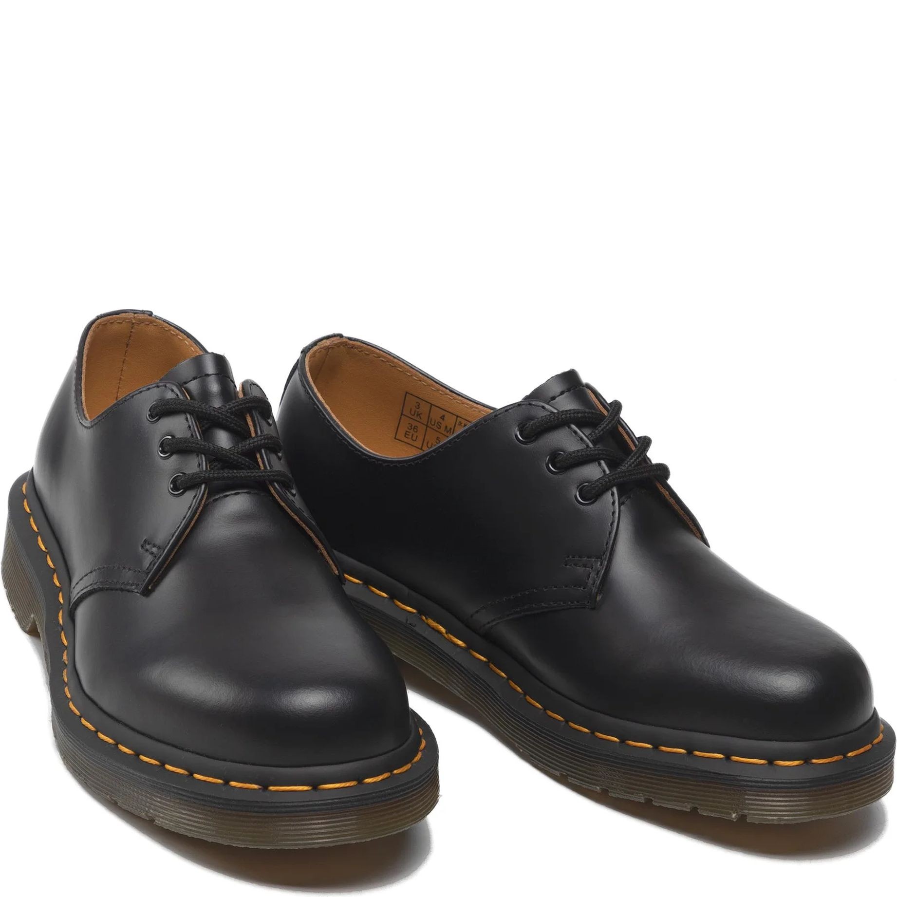 DR. MARTENS Klasikiniai batai vyrams, Juoda, 1461 Smooth Formal 4