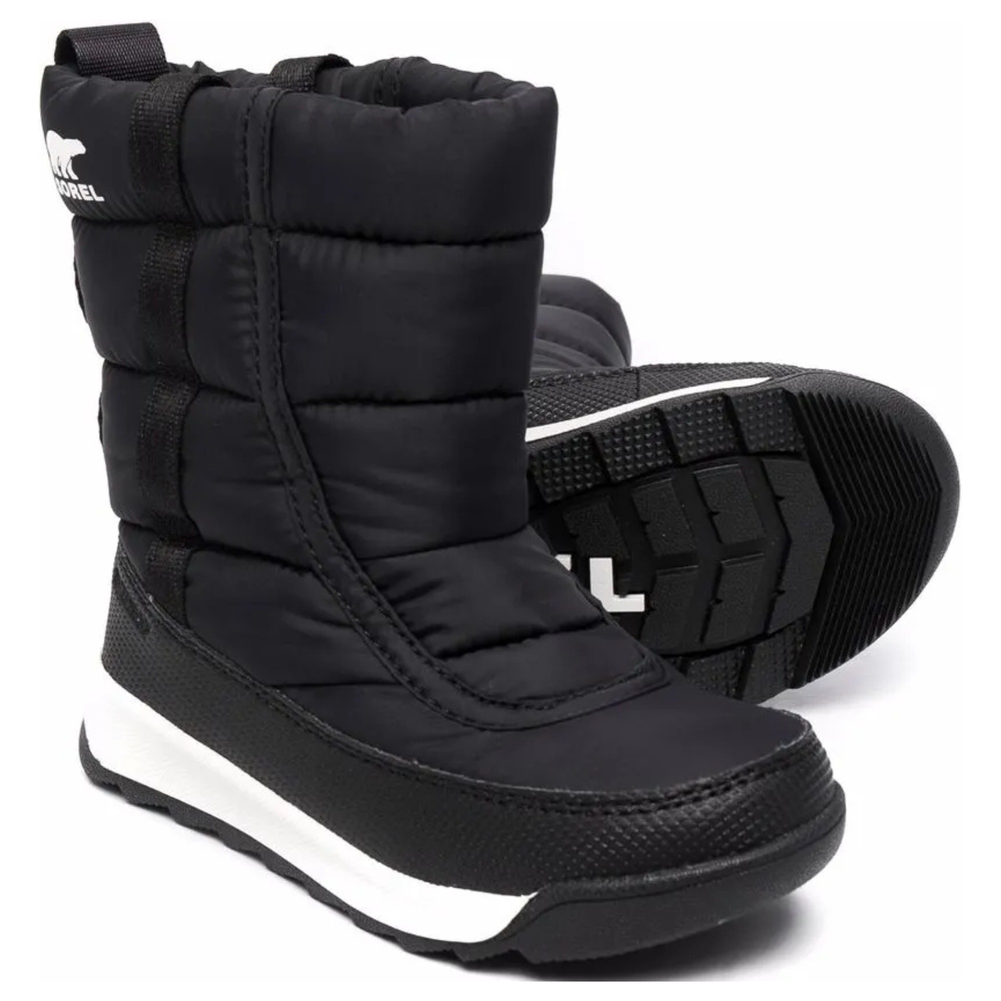 SOREL Aulinukai berniukams, Juoda, CHILDRENS WHITNEY™ II PUFFY MI 2