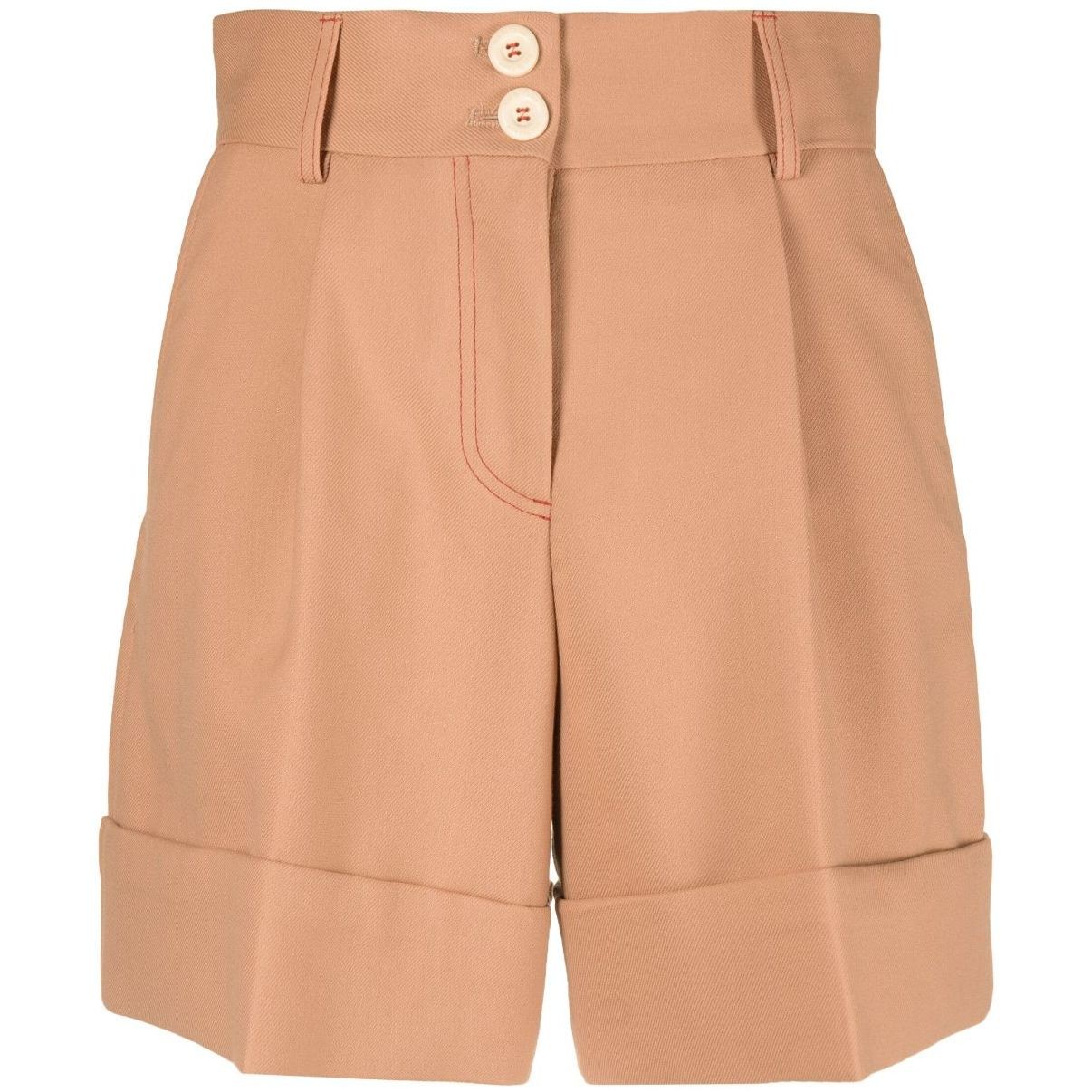 SEE BY CHLOE Šortai moterims, Rožinė, Bermuda shorts