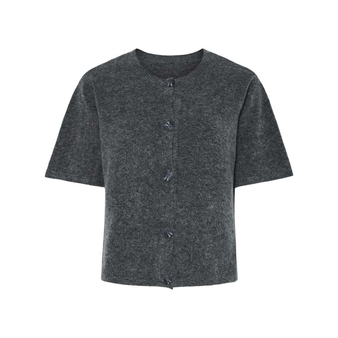 PIECES Megzta palaidinė moterims, Gray, Jiko knit cardigan 1