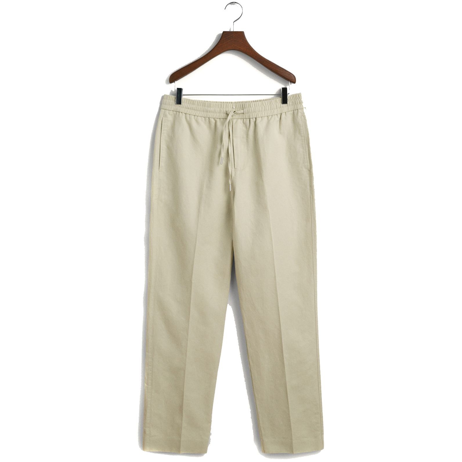 GANT Kelnės vyrams, Smėlio, cotton-linen trouser