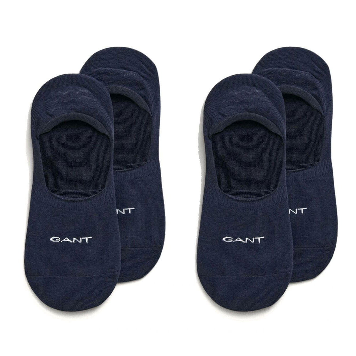 GANT Kojinės vyrams, Mėlyna, INVISIBLE SOCKS 2-PACK