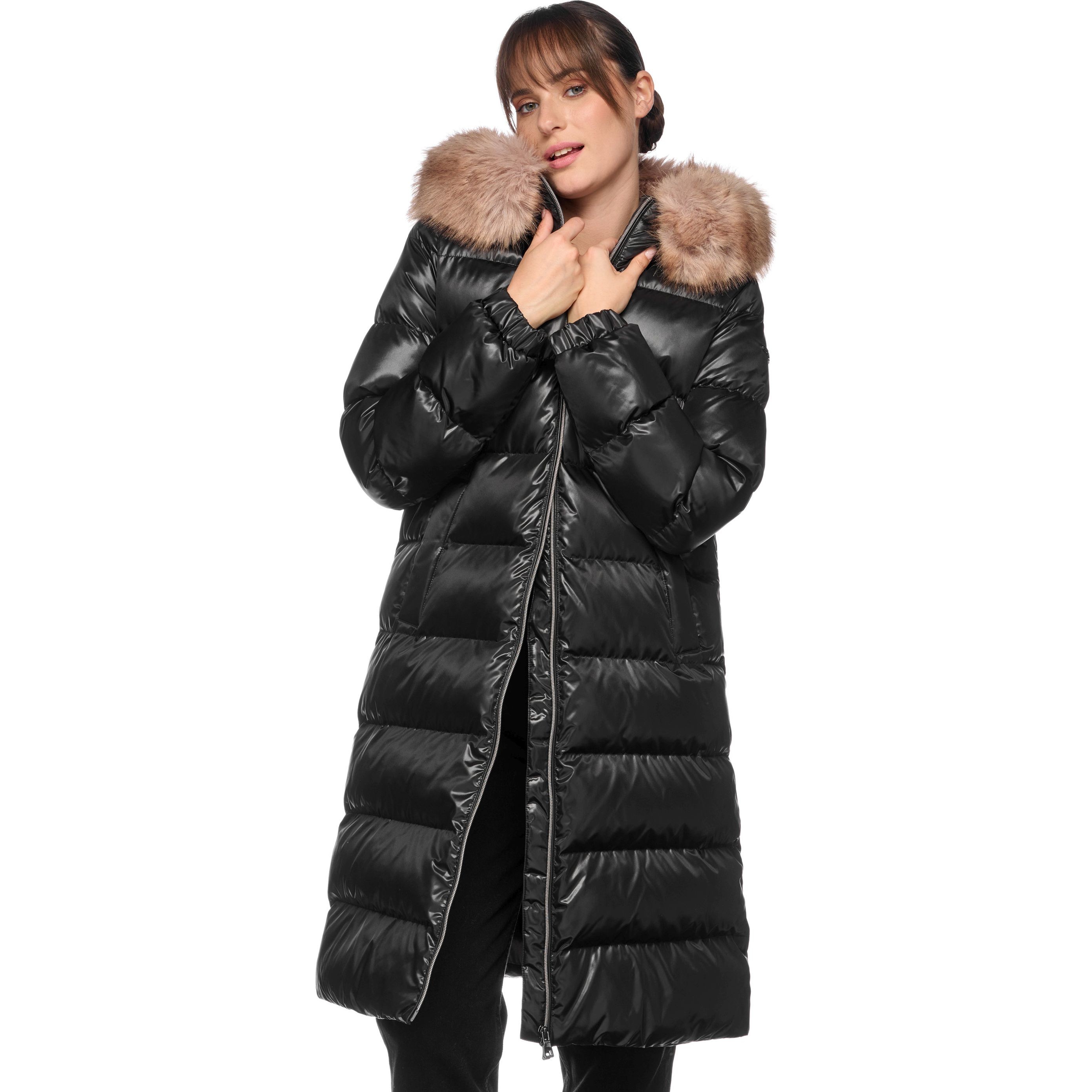 GEOX Striukė moterims, Juoda, Backsie jackets 9