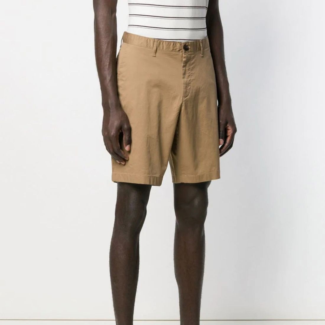 MICHAEL KORS Kelnės vyrams, Žalia, Washed cotton short 2