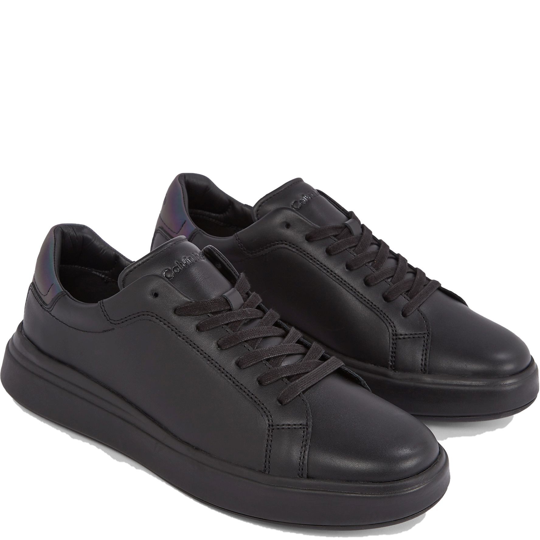 CALVIN KLEIN Laisvalaikio bateliai vyrams, Juoda, Low top lace up pet leisure 1