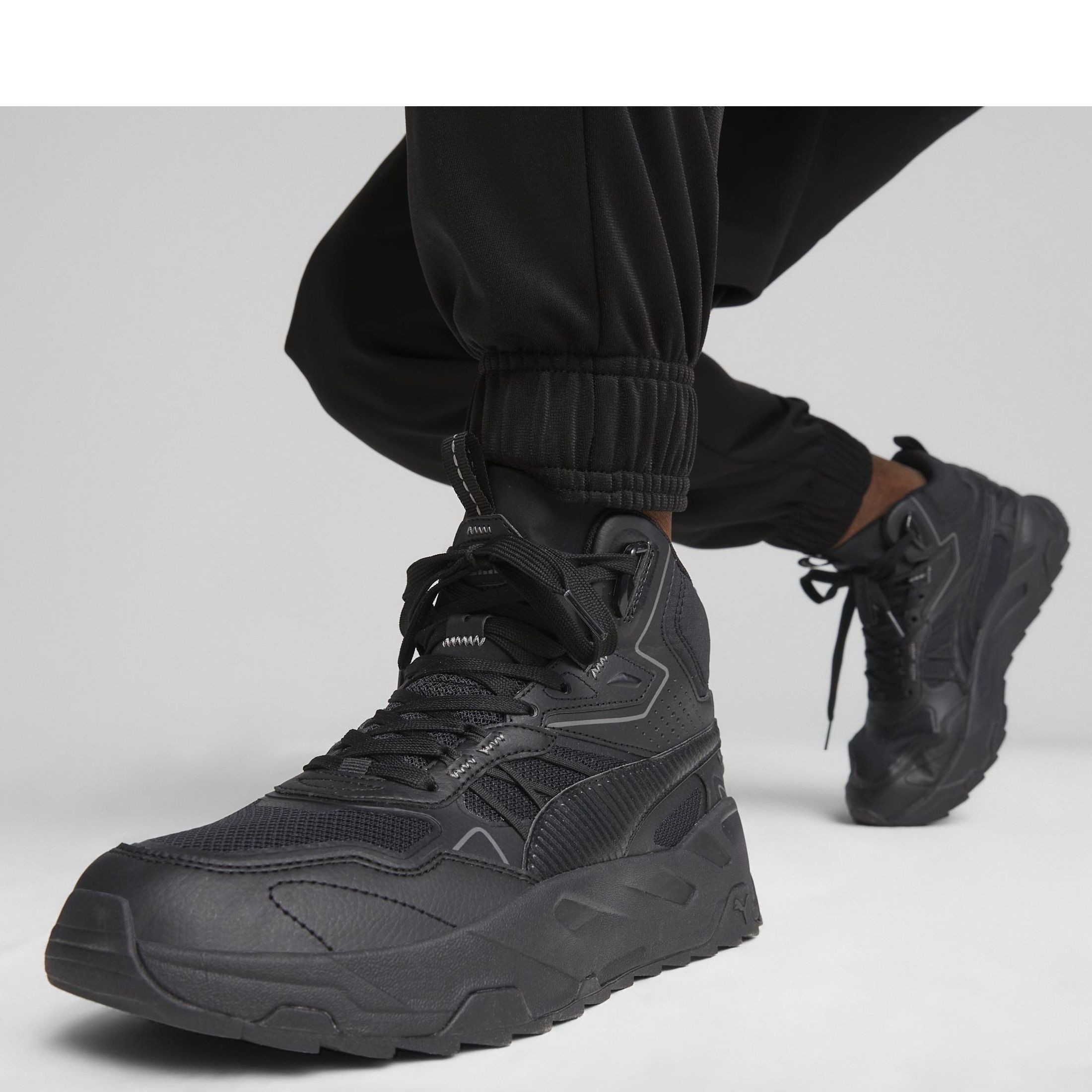 PUMA Aulinukai vyrams, Juoda, Trinity Mid Hybrid booties 3