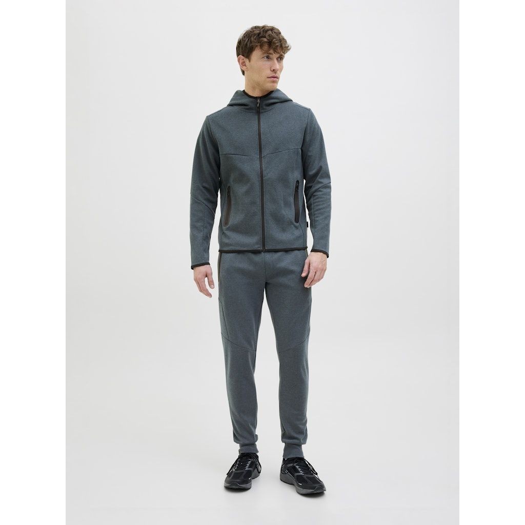JACK & JONES Lengva striukė vyrams, Mėlyna, Fusion sweat zip hood 3