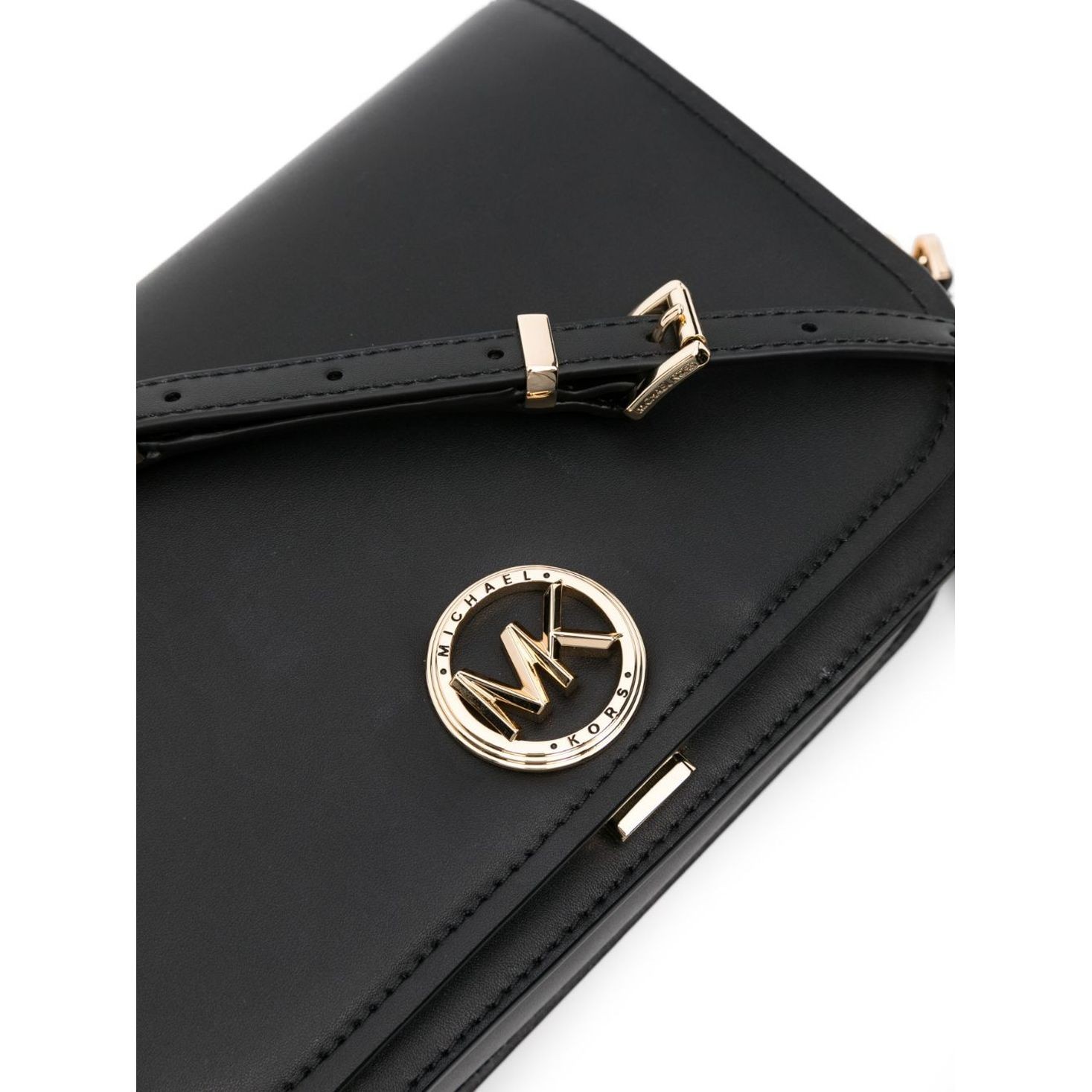 MICHAEL KORS Rankinė per petį vyrams, Juoda, Medium chain messenger 3