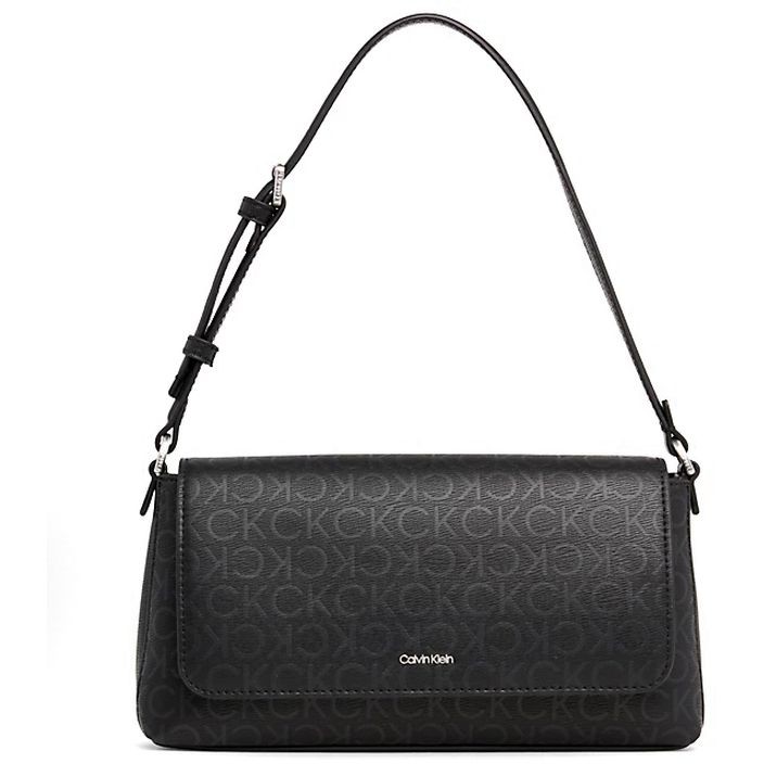 CALVIN KLEIN Rankinė per petį moterims, Juoda, Must shoulder bag 1