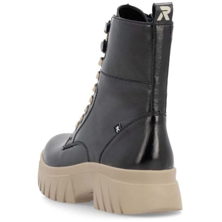 RIEKER EVOLUTION Aulinukai moterims, Juoda, Ladies mid height boots 4