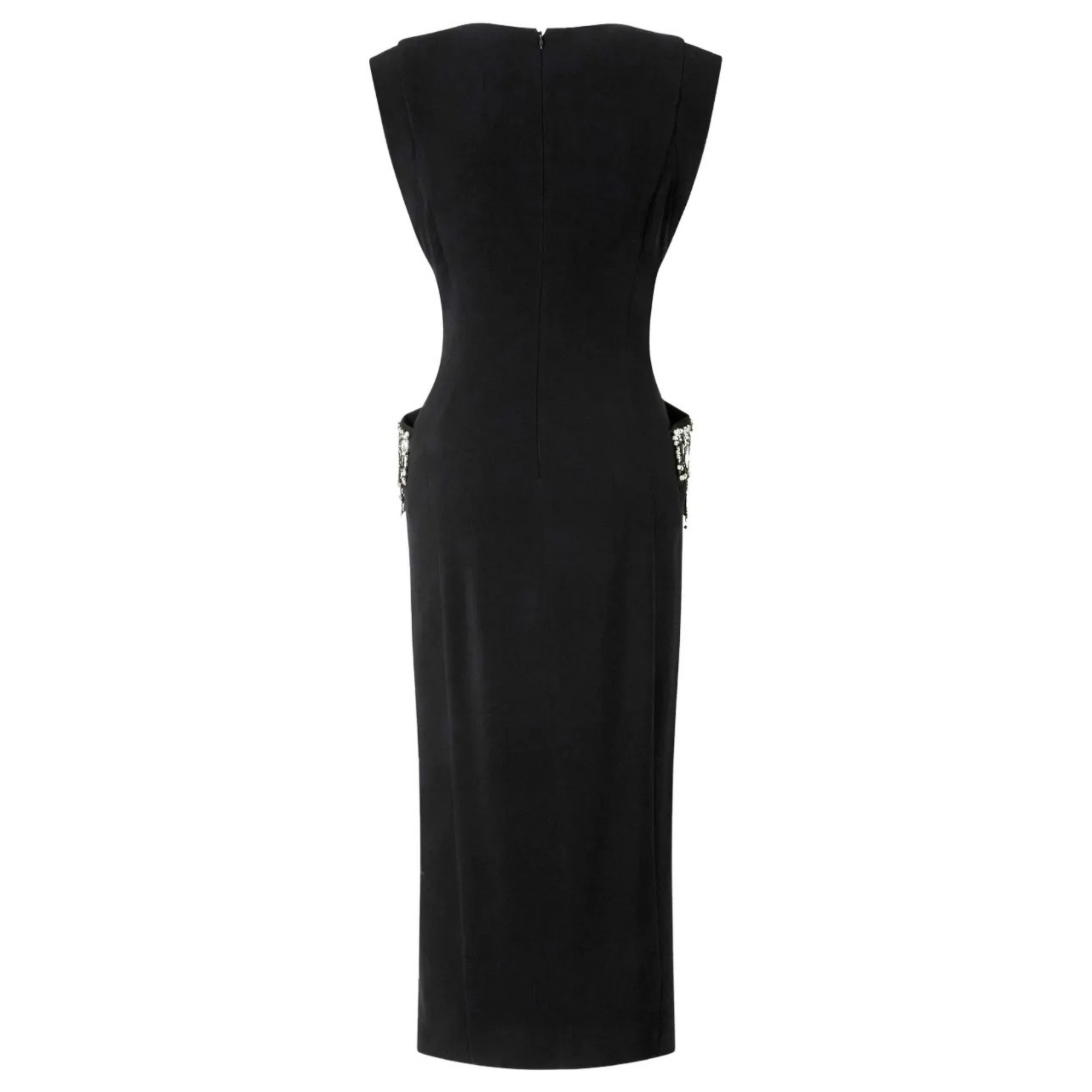 PINKO Maxi suknelė moterims, Juoda, Freccette dress 2