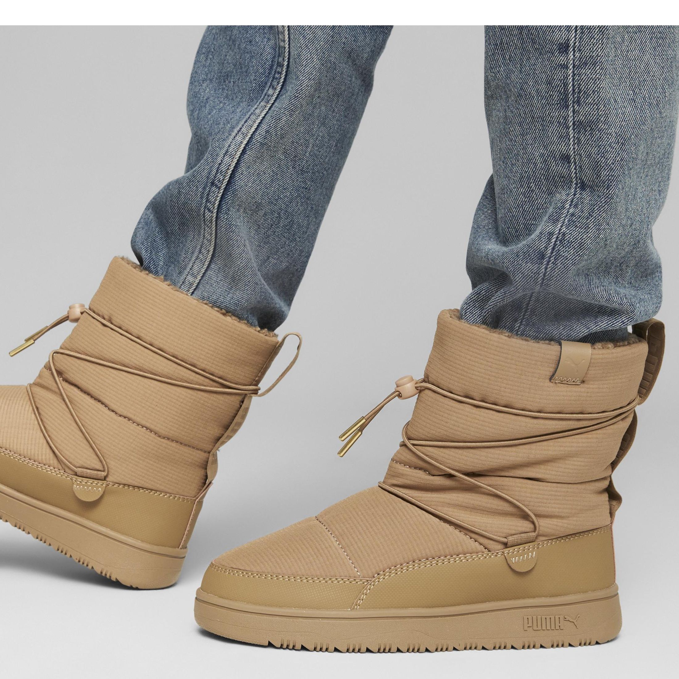 PUMA Aulinukai moterims, Ruda, Snowbae booties 3