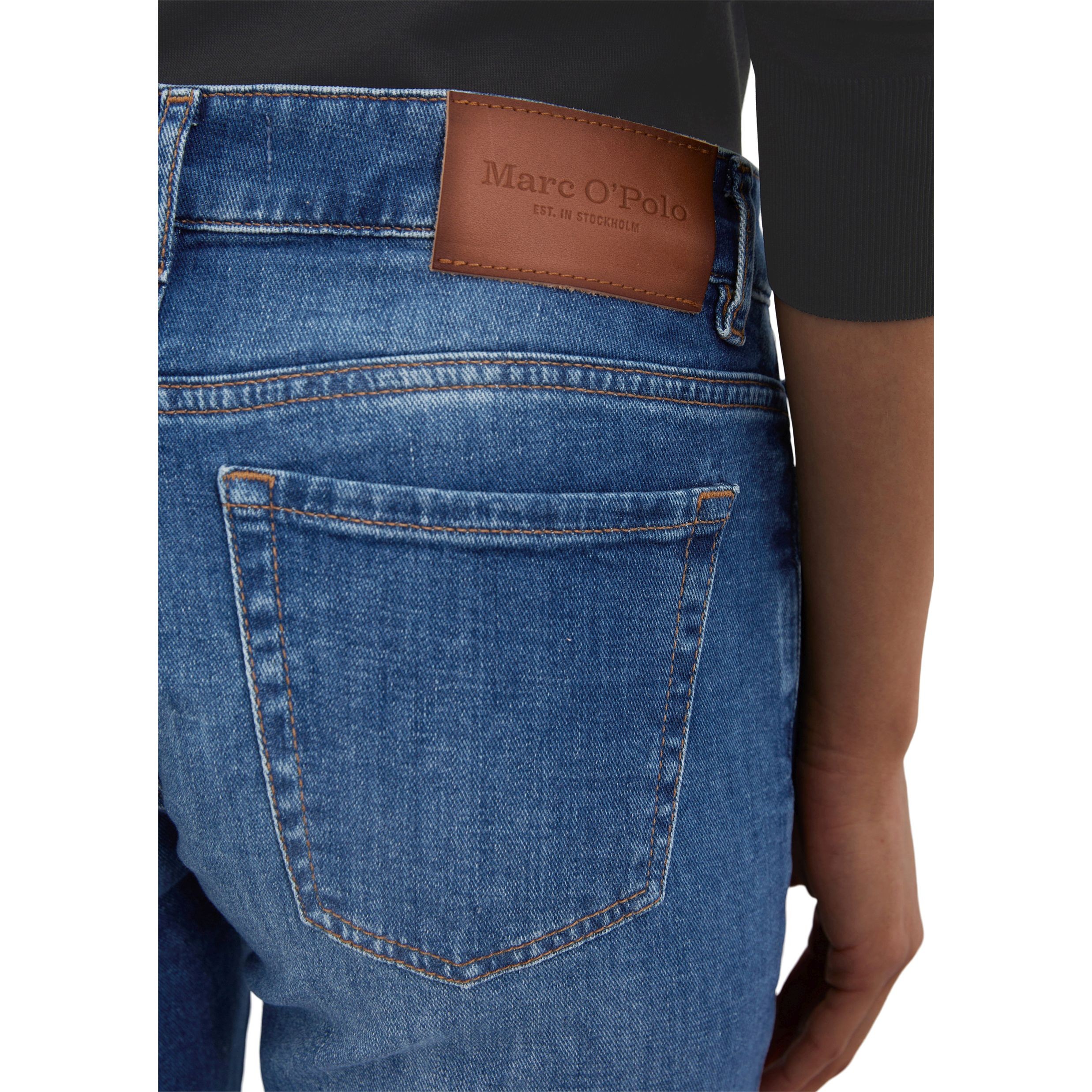 MARC O'POLO Tiesūs džinsai moterims, Mėlyna, Straight 502921612051 4
