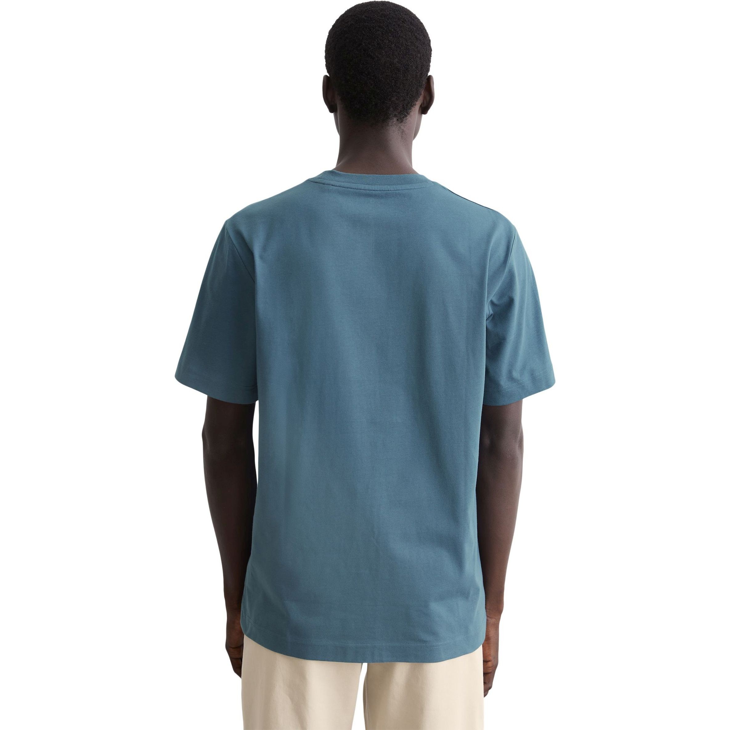 MARC O'POLO Marškinėliai trump. rankovėmis vyrams, Mėlyna, Tshirts sh 520201251054 3