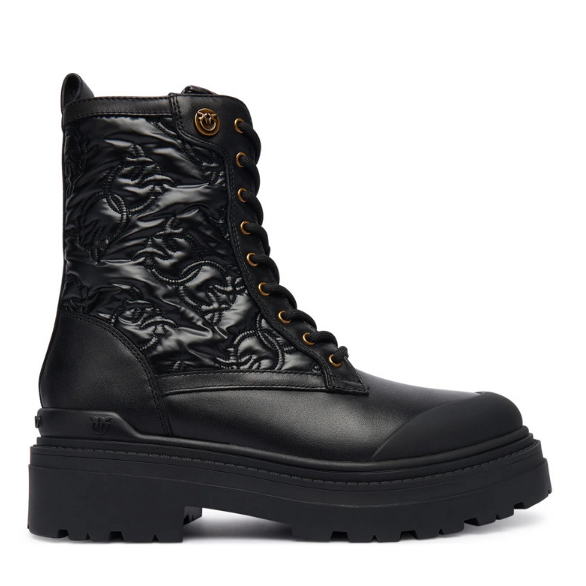 PINKO Aulinukai moterims, Juoda, Mia 25 - ankle boot calf leath 1