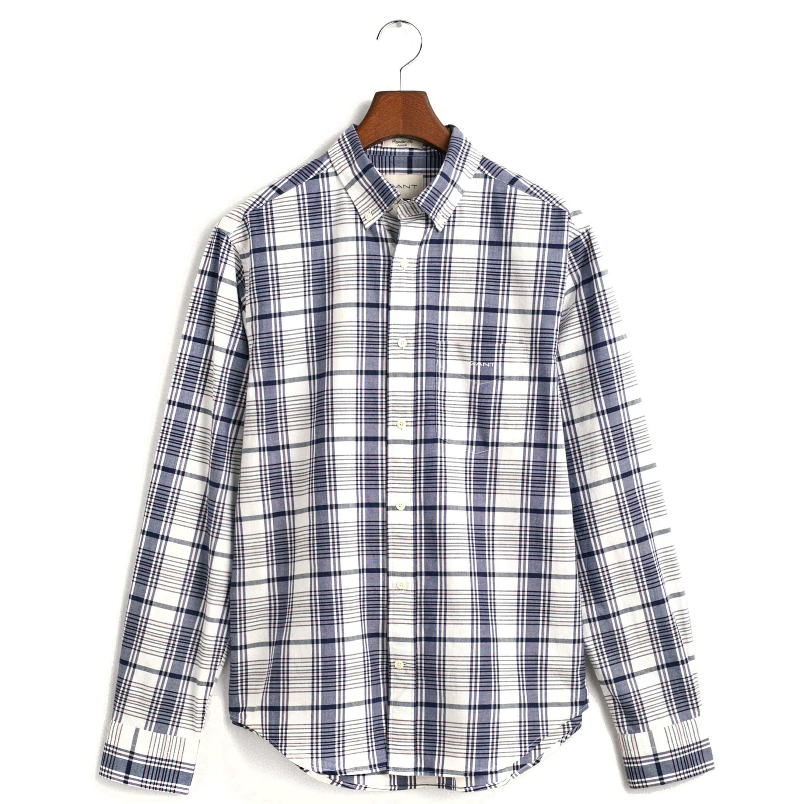 GANT Marškiniai vyrams, Balta 1