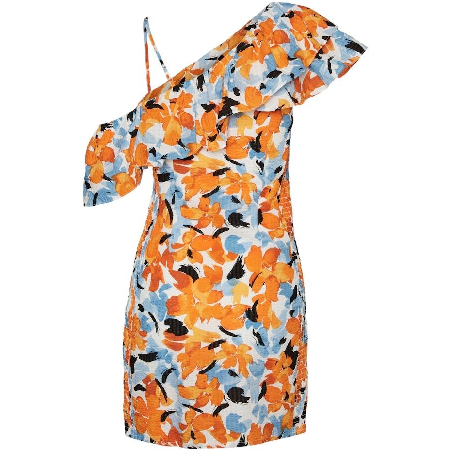 VERO MODA Mini suknelė moterims, Balta, VMNALA O/S SHORT DRES 2