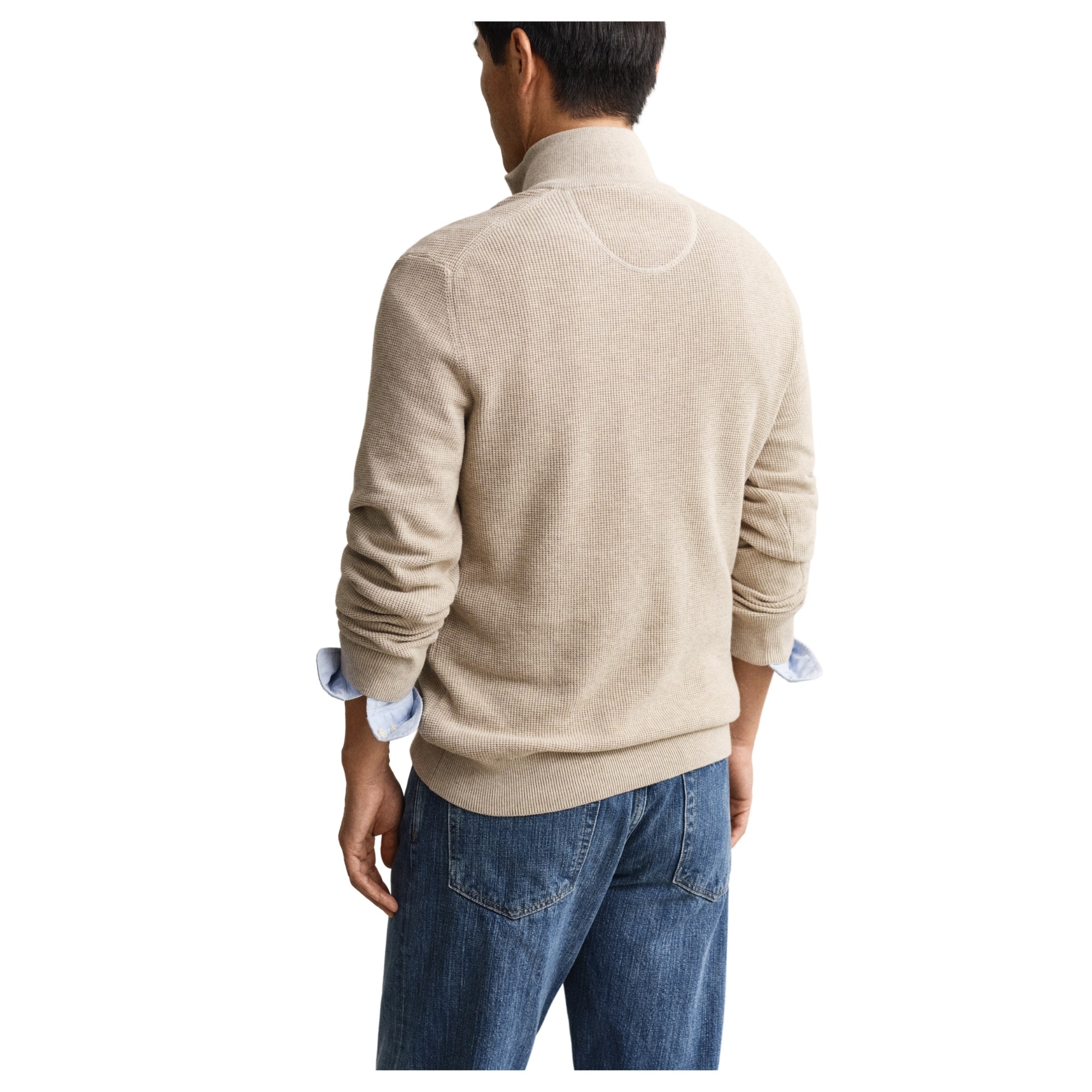 GANT Megztinis vyrams, Smėlio, 8030292-198 Sweater 4