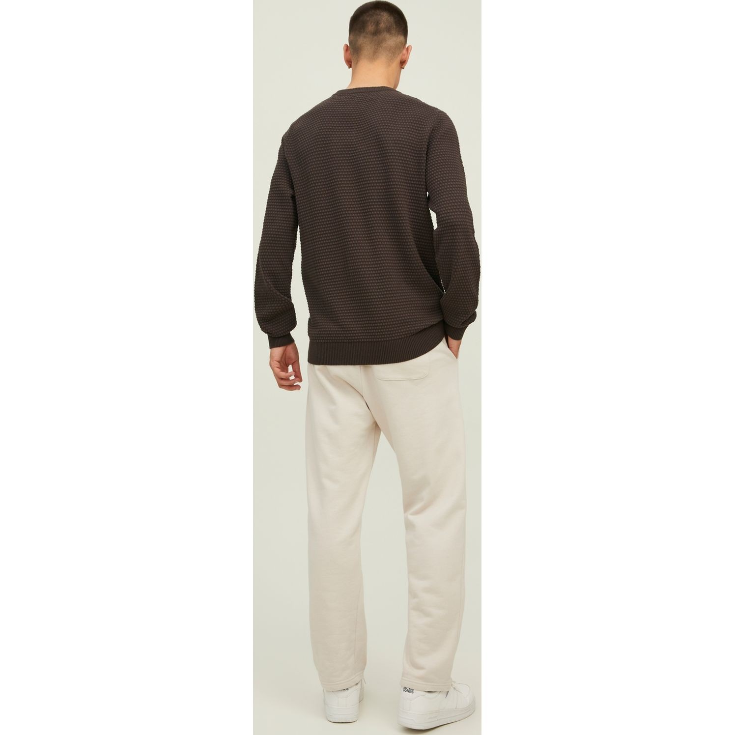 JACK & JONES Megztinis vyrams, Ruda, Megztiniai 3