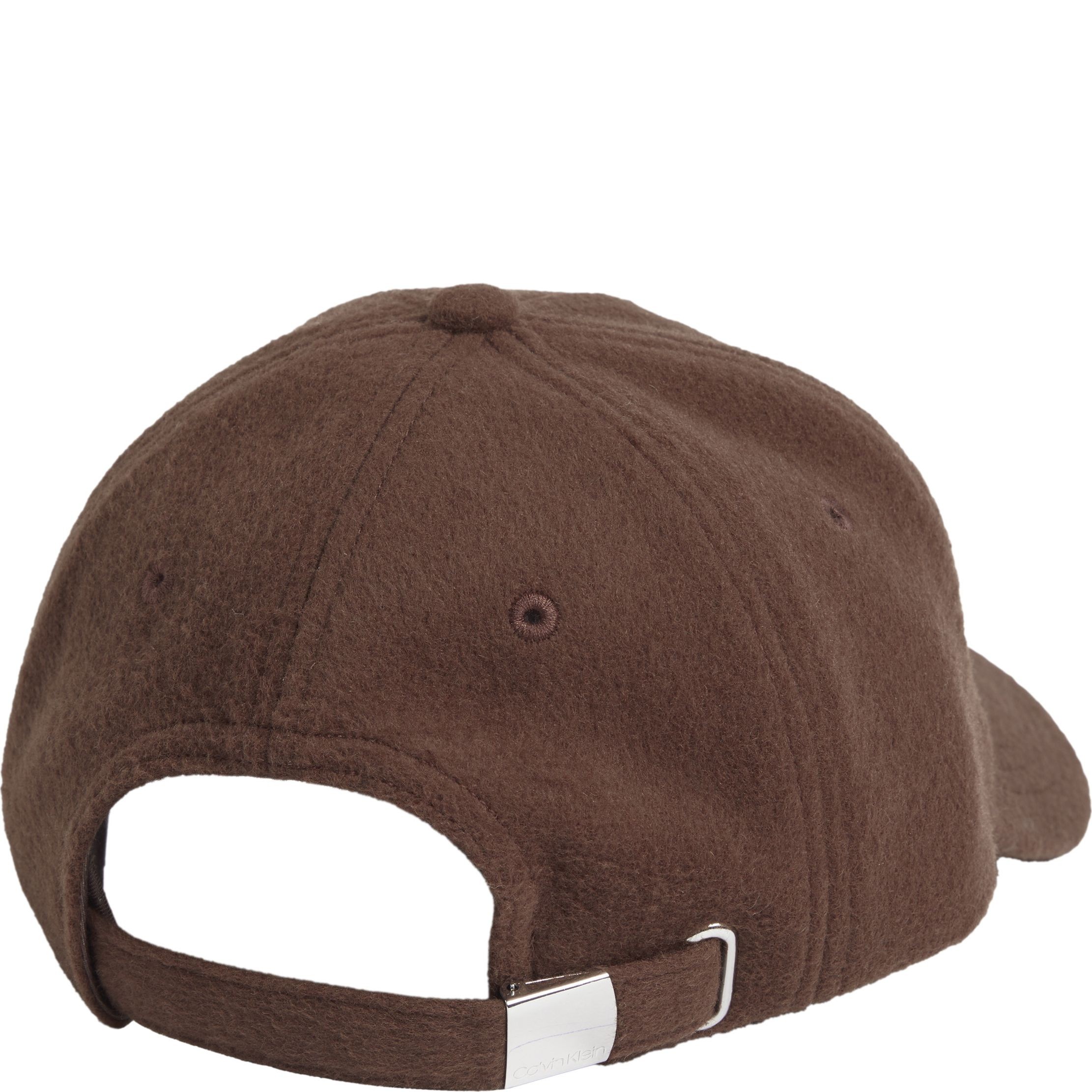CALVIN KLEIN Kepurė moterims, Ruda, Metal lettering cap 2