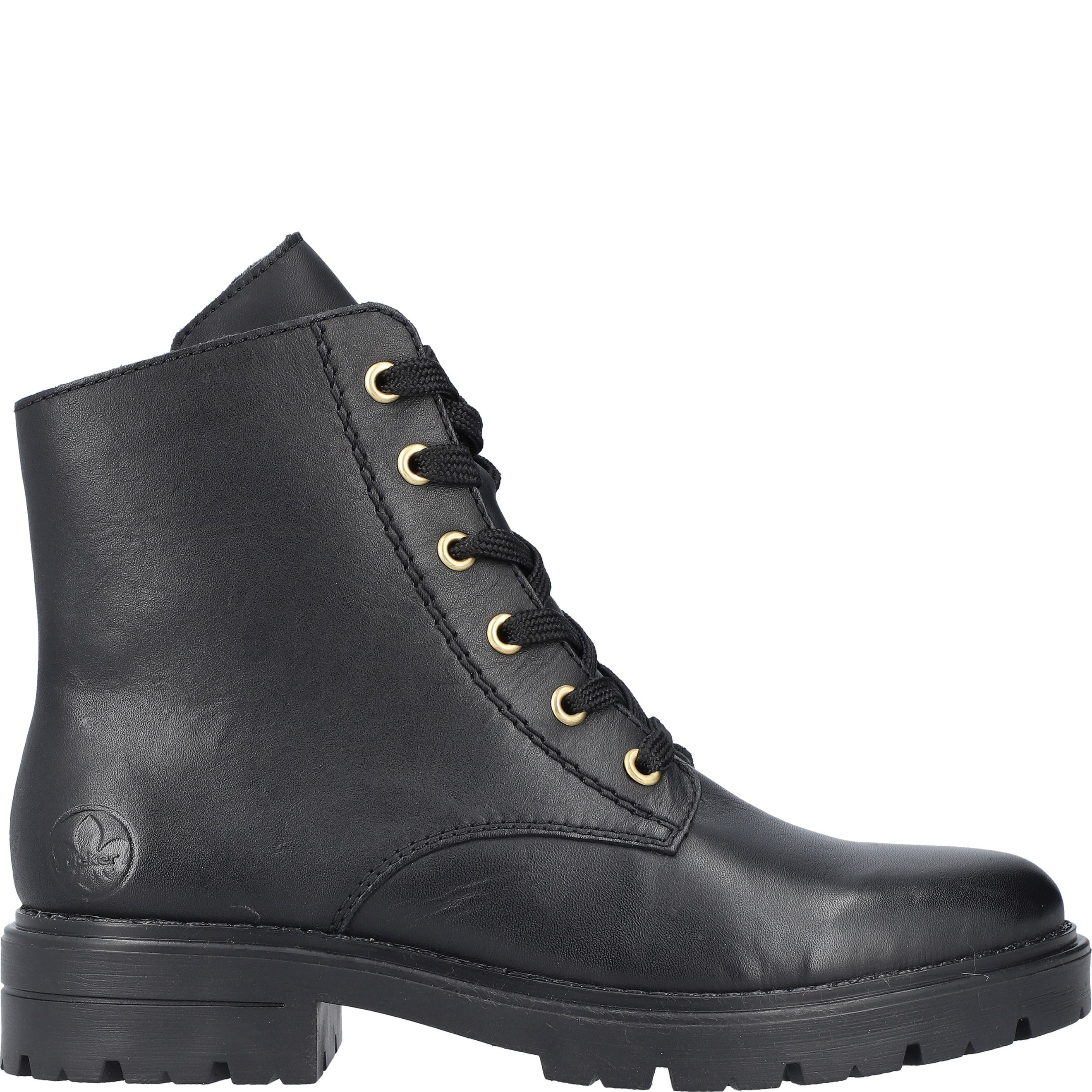 RIEKER Aulinukai moterims, Juoda, Ladies mid height boots TOPS 3