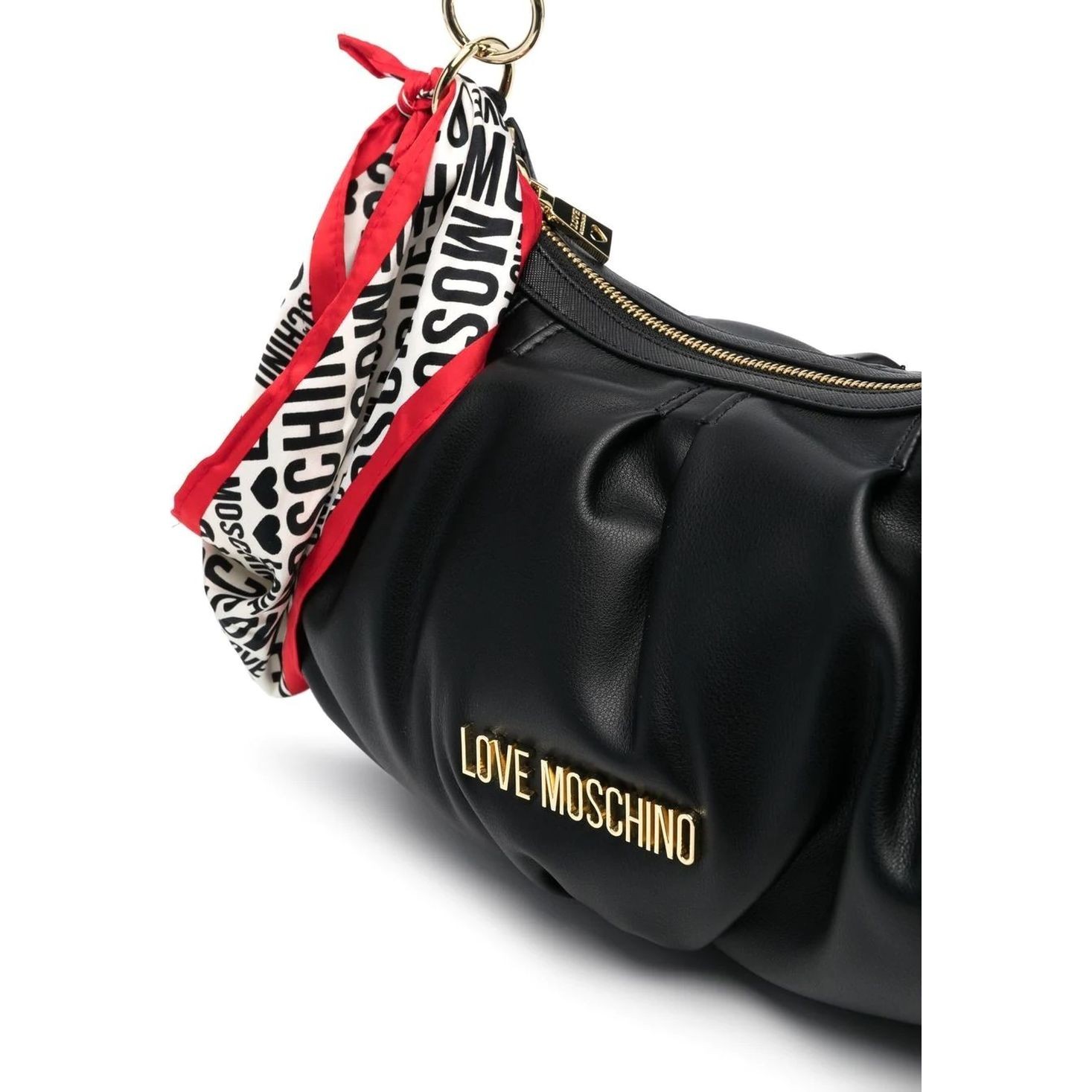 LOVE MOSCHINO Rankinė per petį moterims, Juoda, Top handle shoulder bag 3