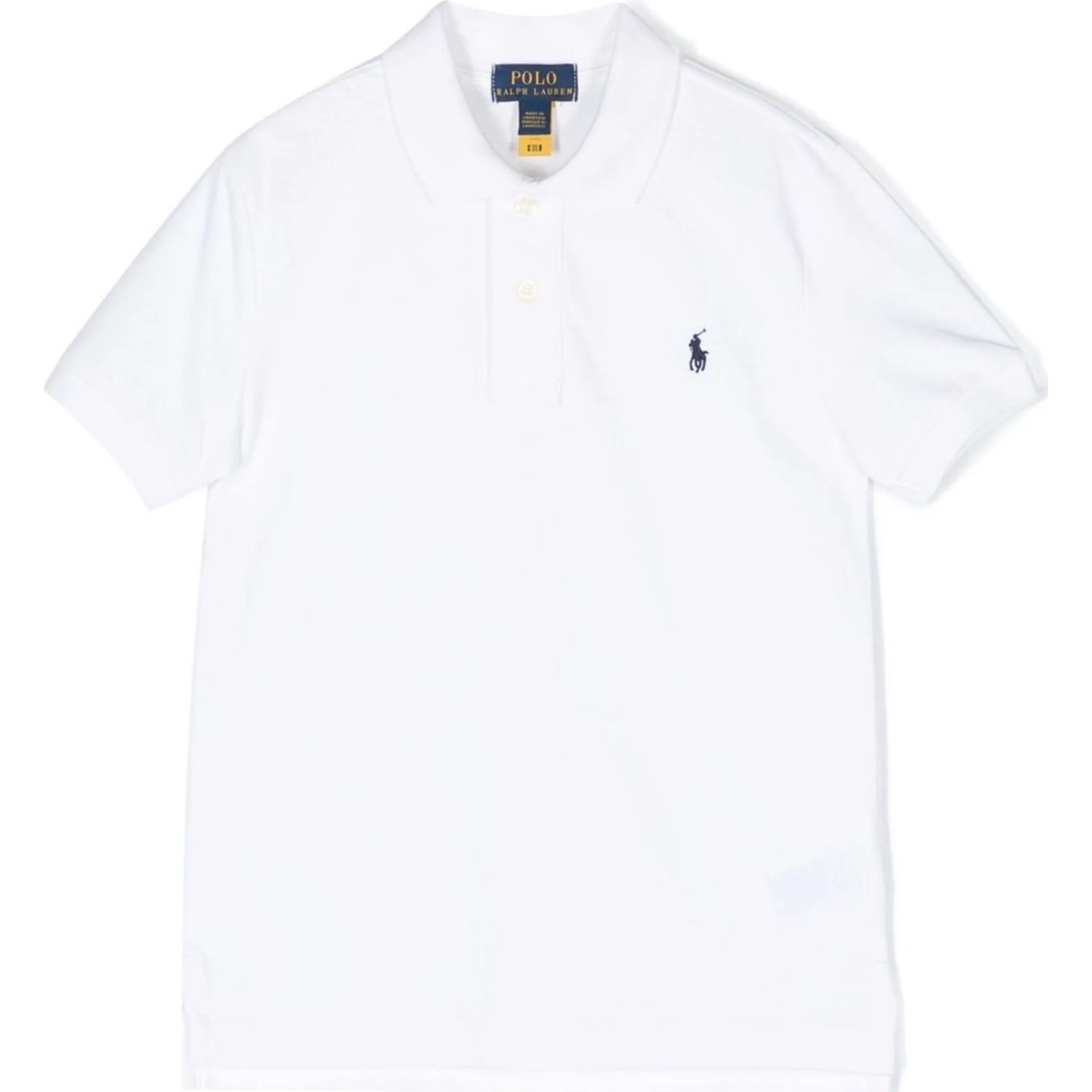 RALPH LAUREN KIDS Polo marškiniai trumpos rank. berniukams, Balta, Polo shirt (4-7) 1