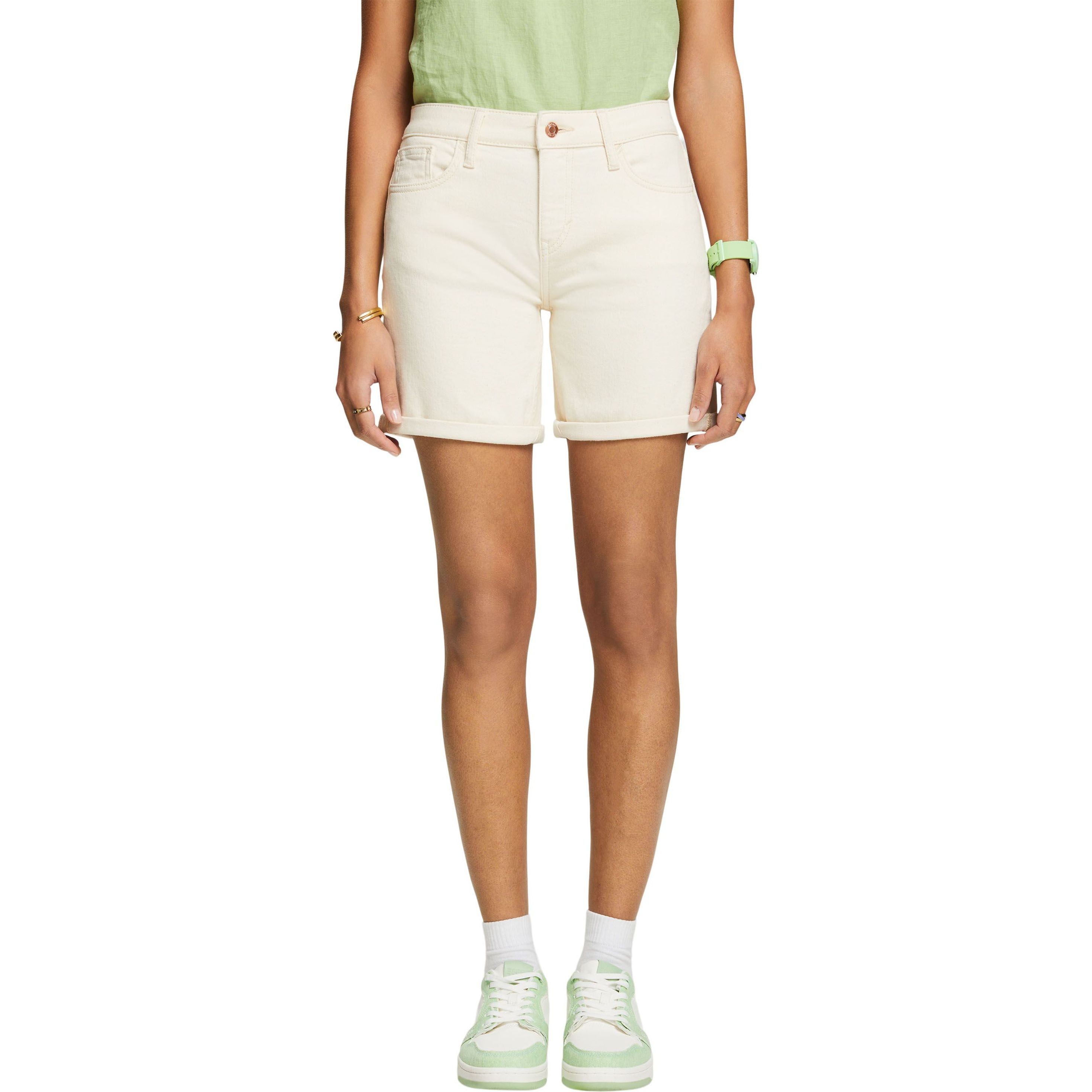 ESPRIT Šortai moterims, Balta, rcs m reg Shorts 2