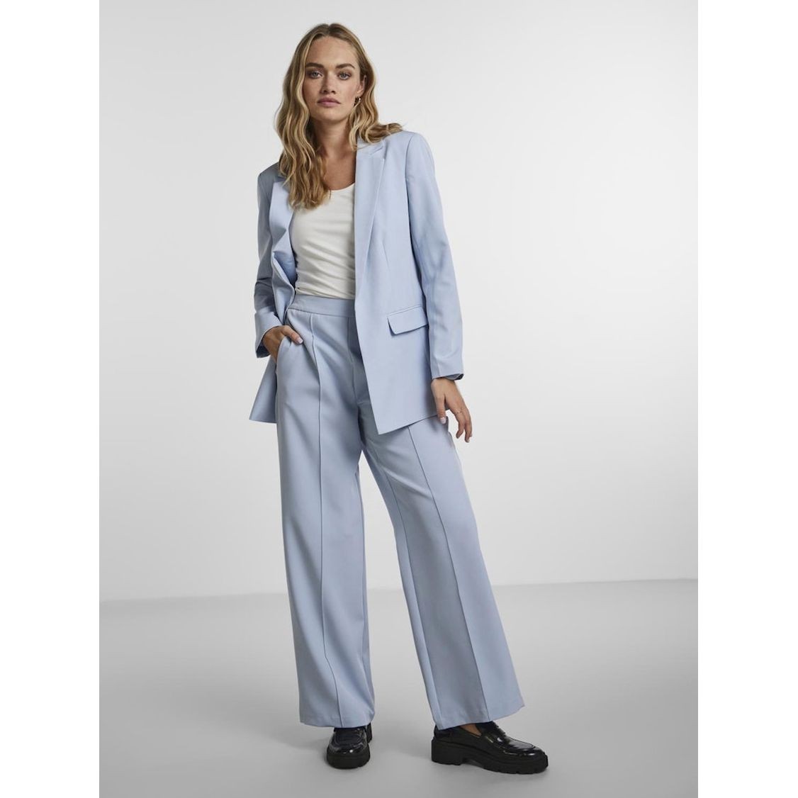 PIECES Švarkas moterims, Mėlyna, Bozzy loose blazer 2