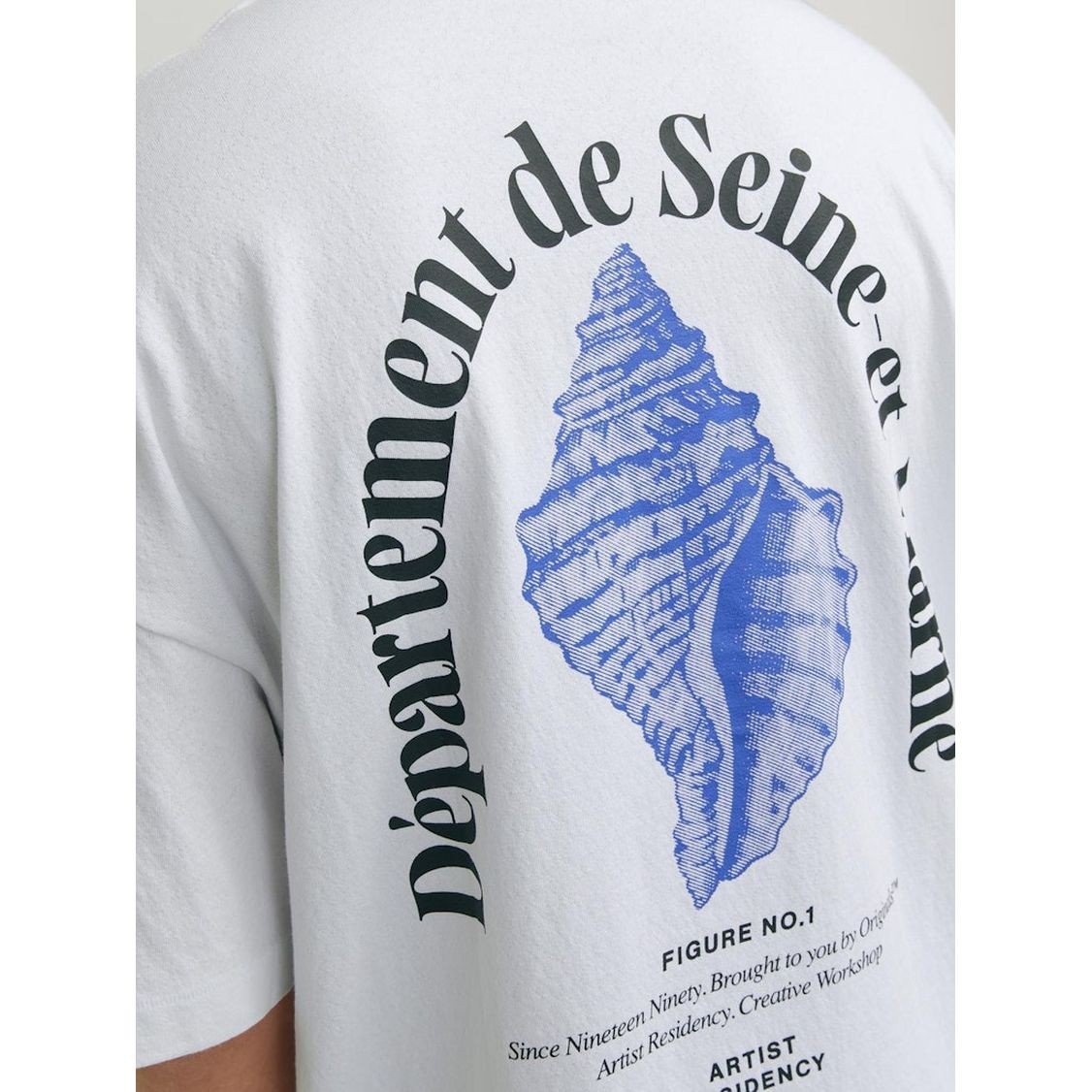 JACK & JONES Marškinėliai vyrams, Balta, Jormilos t-shirts 7