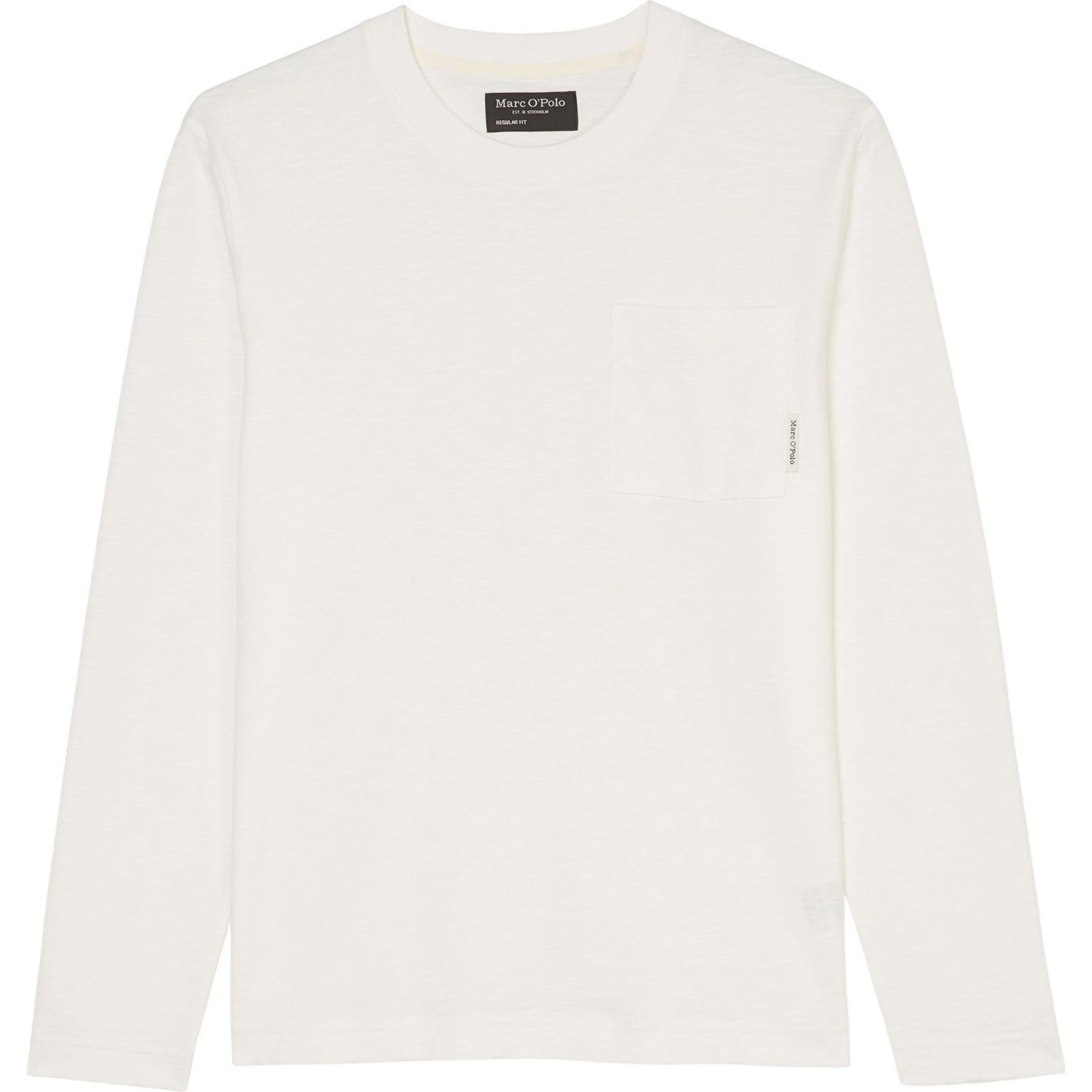 MARC O'POLO Marškinėliai ilgom. rankovėmis vyrams, Balta, Tshirts lo 520222252060 1