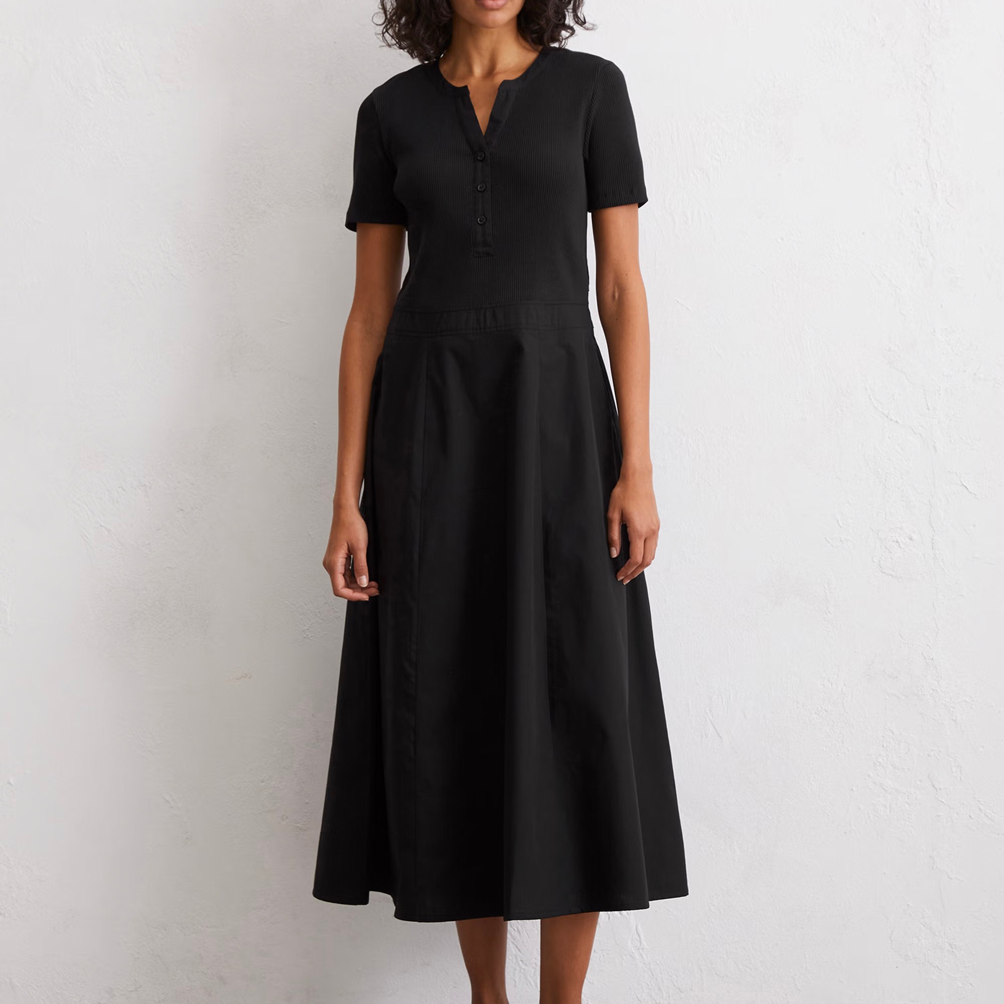 MARC O'POLO Midi suknelė moterims, Juoda, 506215659019 Midi dress 2