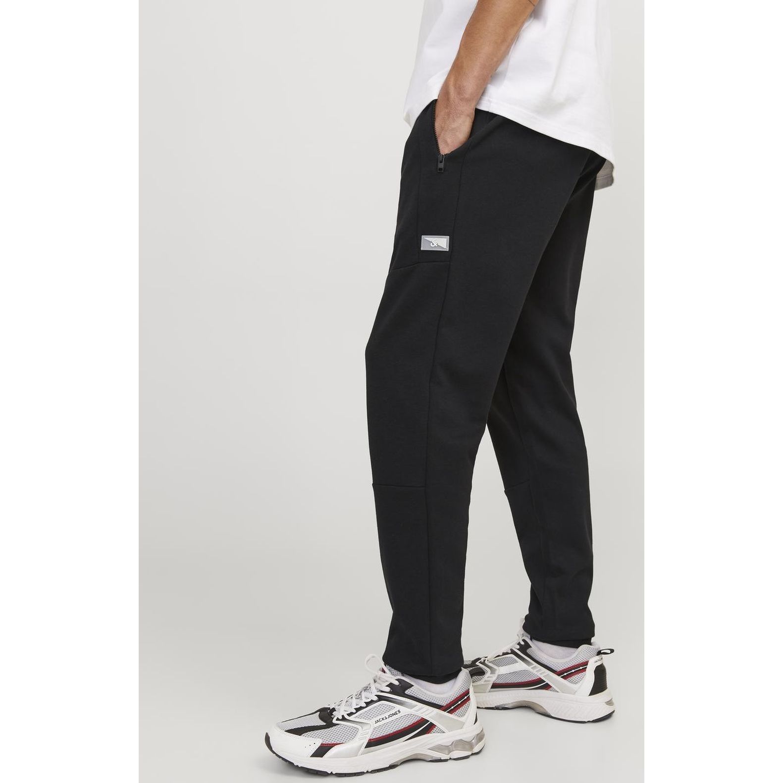 JACK & JONES Kelnės vyrams, Juoda, JPSTWILL JJAIR SWEAT 4