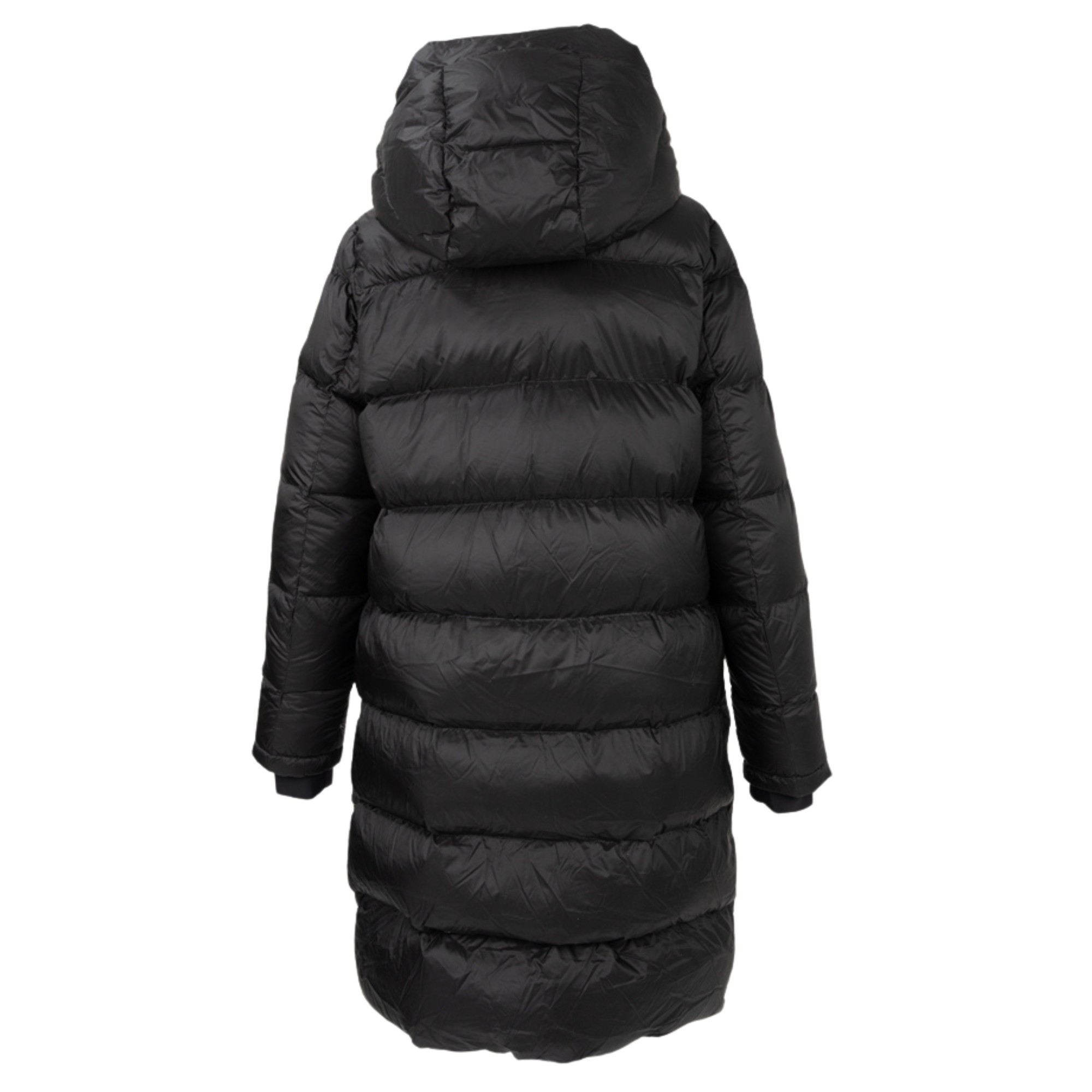 SERGIO MORETTI Pūkinė striukė moterims, Juoda, Jackets 2