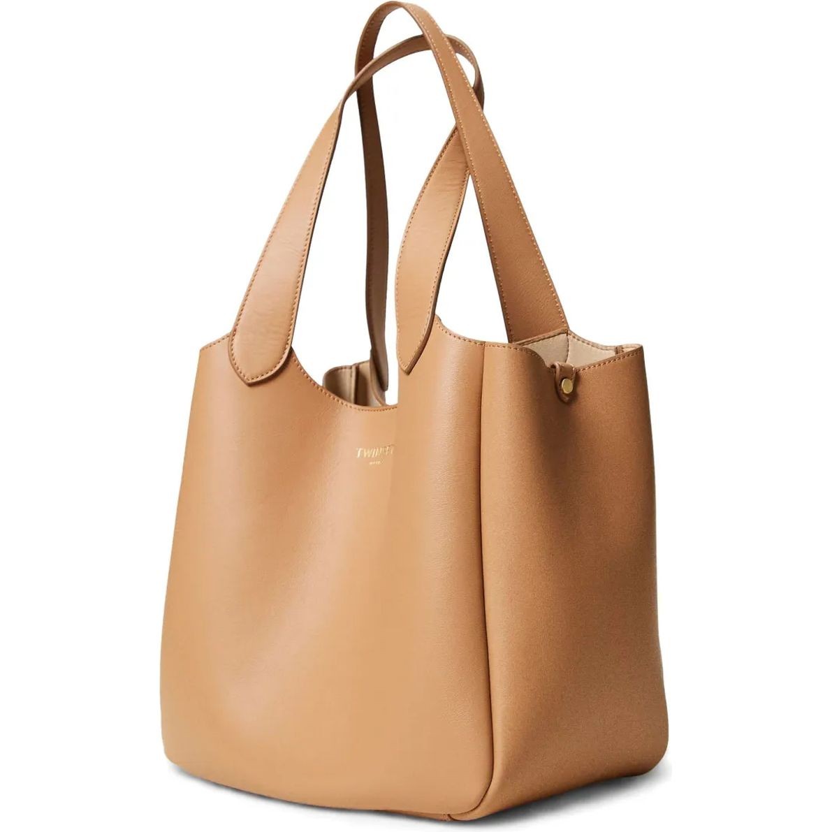 TWINSET Pirkinių krepšys moterims, Ruda, Tote bag 2