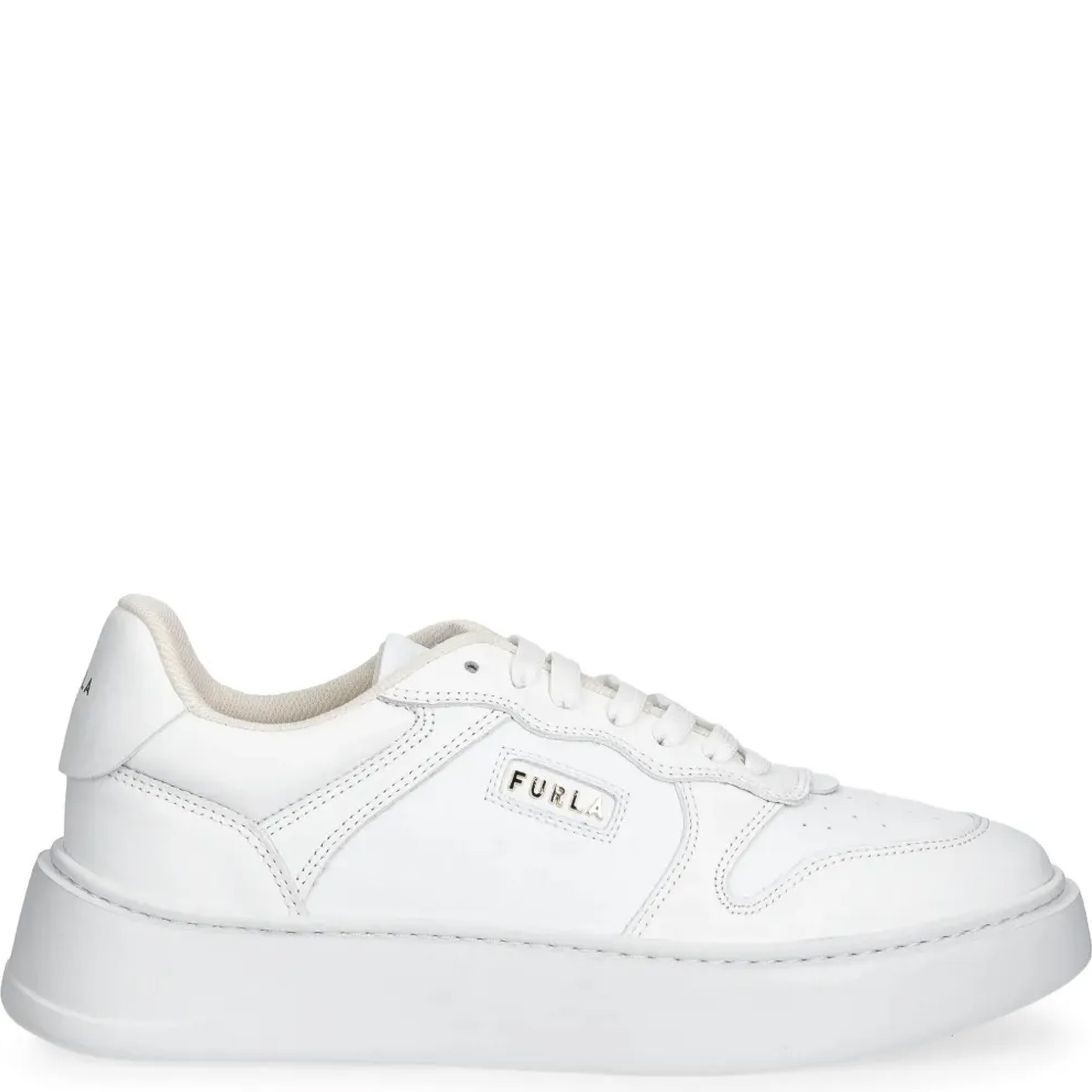 FURLA Laisvalaikio bateliai moterims, Smėlio, Furlasport lace-up sneaker 1