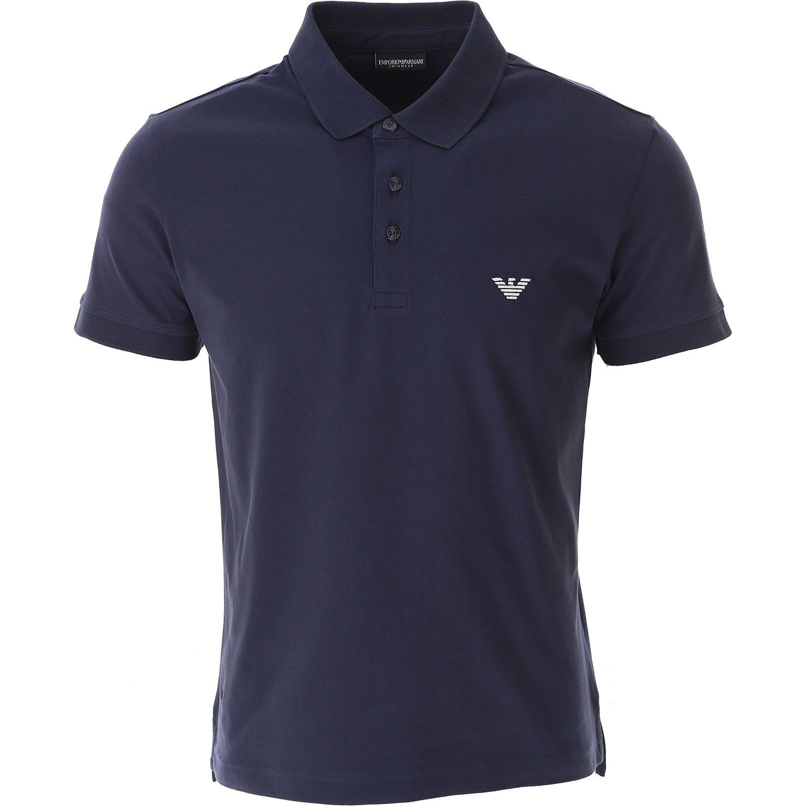 EMPORIO ARMANI Polo marškiniai trumpos rank. vyrams, Mėlyna, Polo short sleeve 1