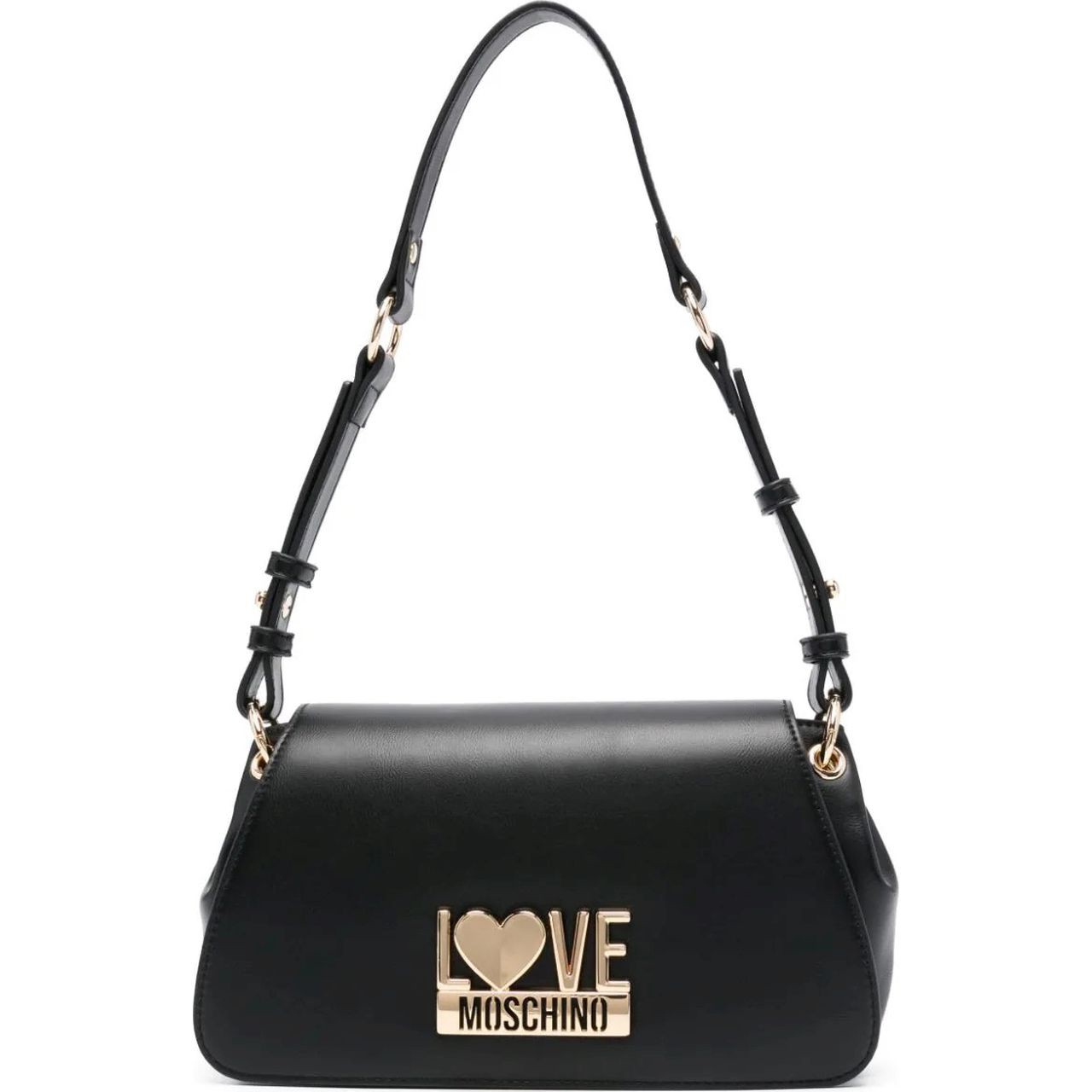 LOVE MOSCHINO Rankinė per petį moterims, Juoda, Shoulder bag 1