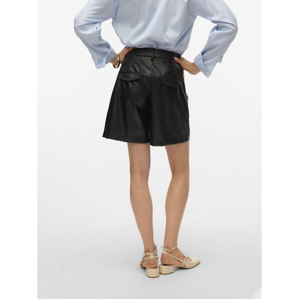 VERO MODA Šortai moterims, Juoda, Dina long shorts 7