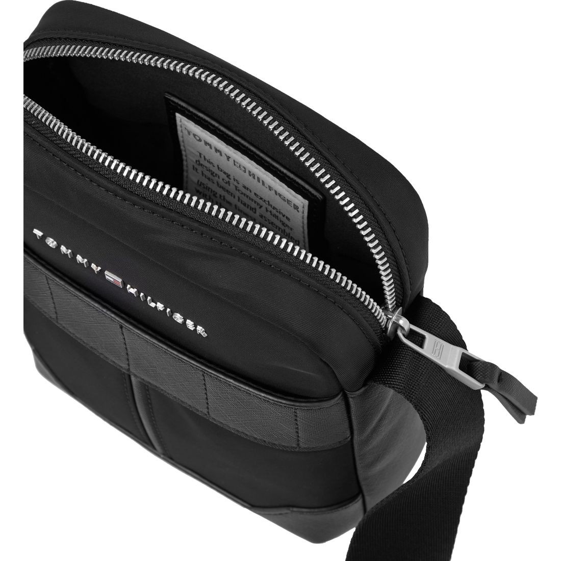 TOMMY HILFIGER Rankinė per petį vyrams, Juoda, Elevated mini reporter 3