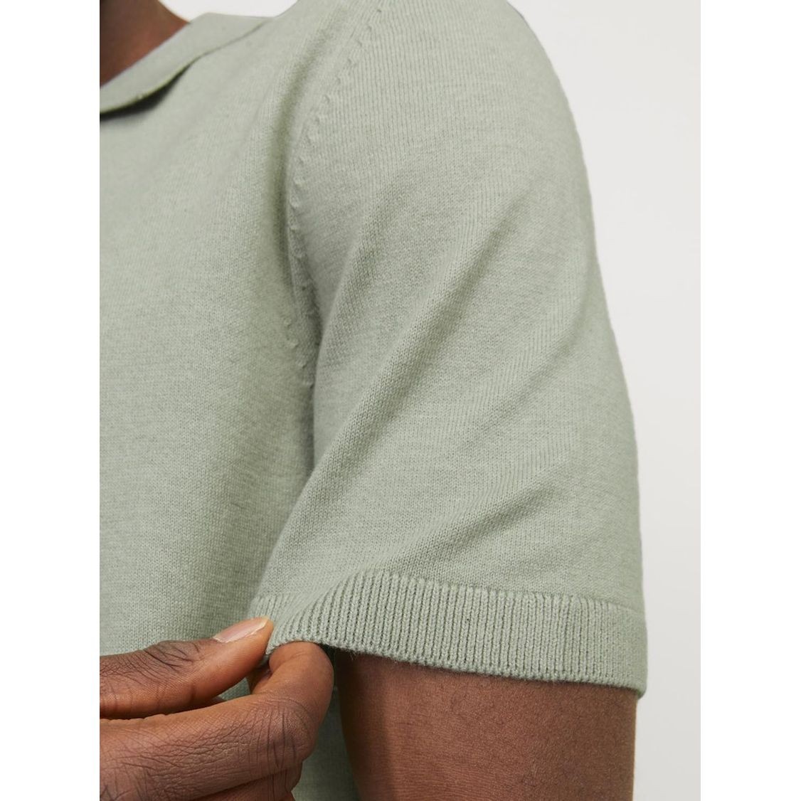 JACK & JONES Megztinis vyrams, Pilka, Jjeemil pullover 4