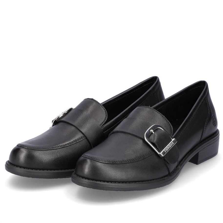 REMONTE Loaferiai moterims, Juoda, LOAFERS POP 10
